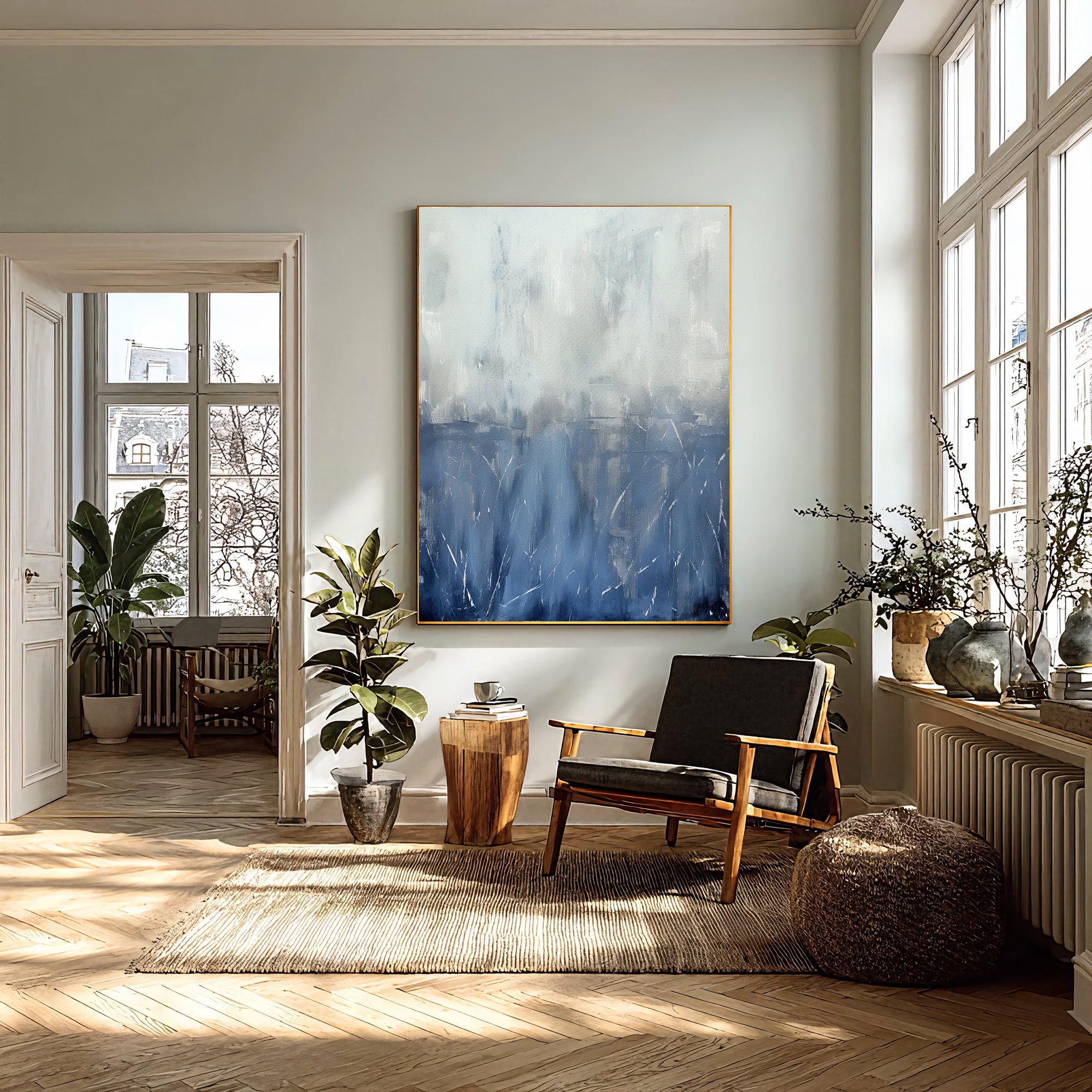 Textured Blue Nuance | Mist Hues