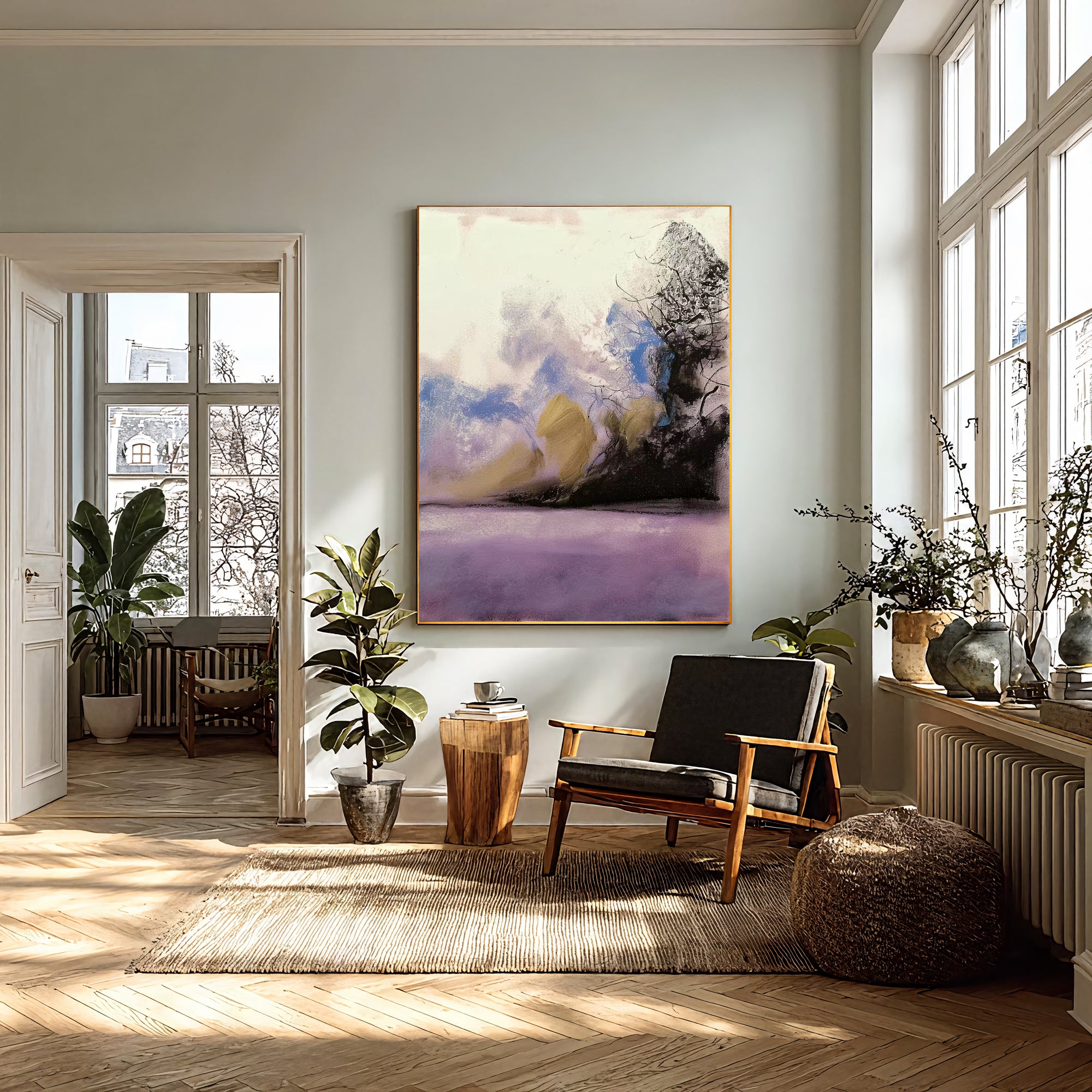 Textured Purple Whimsy | Orchid Hues