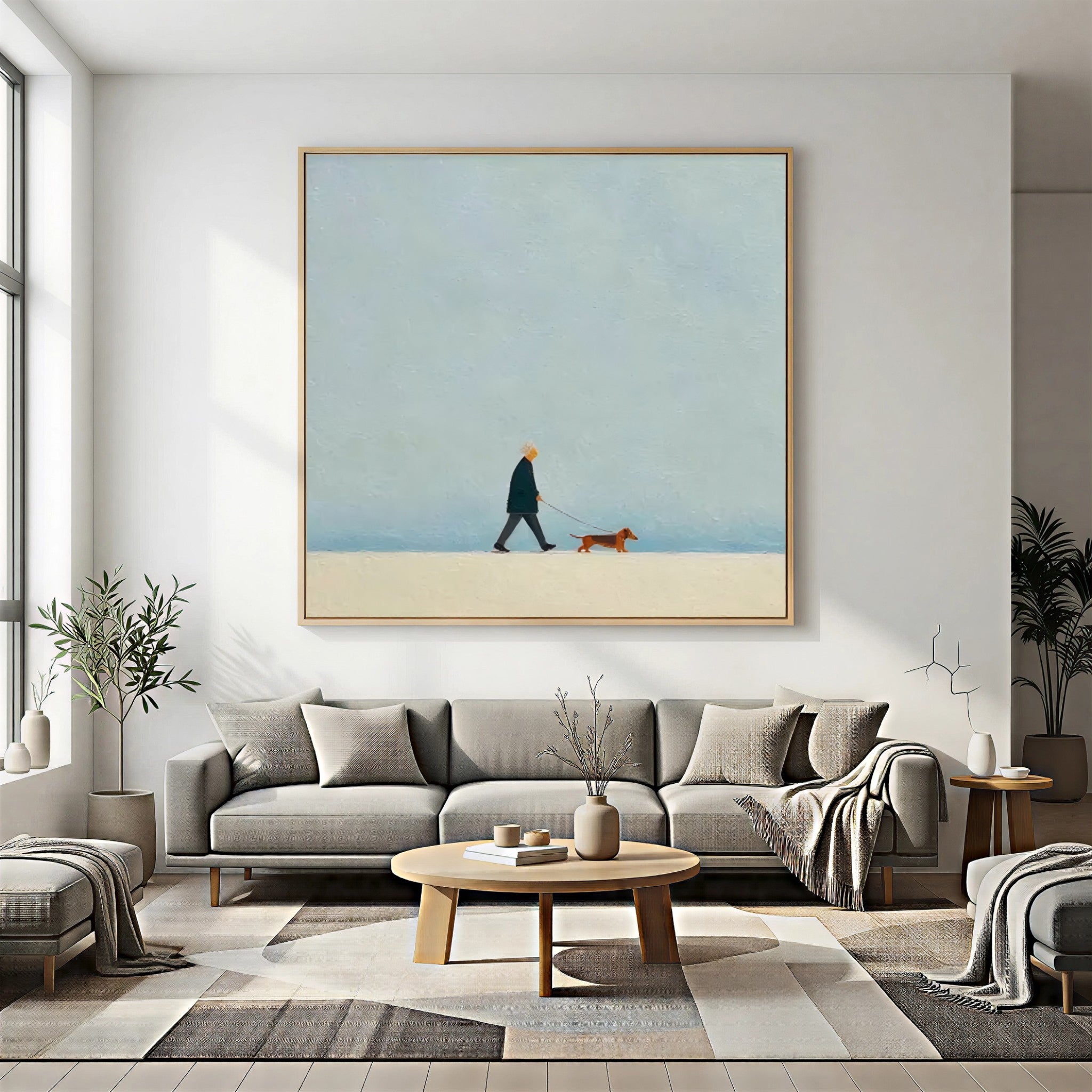 Tranquil Walk Companion | Serene Stroll