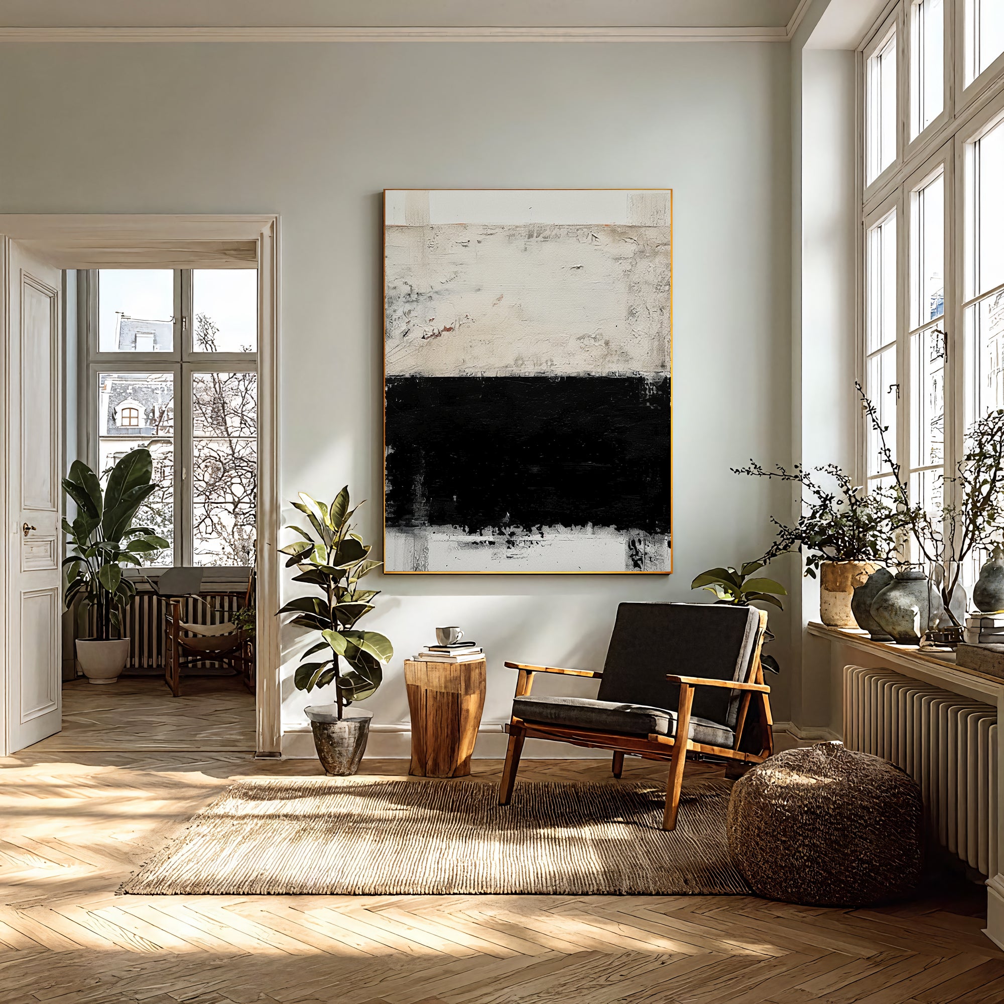 Textured Monochrome Drama | Onyx Hues