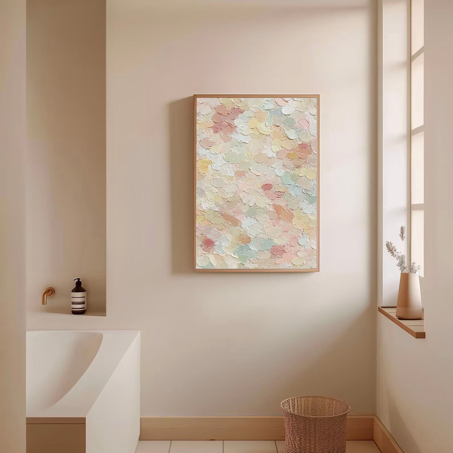Textured Pastel Strokes | Soft Hues