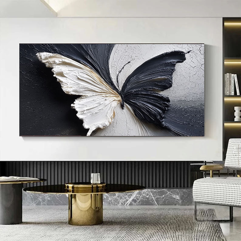 Textured Butterfly Opulence | Gilded Flutter