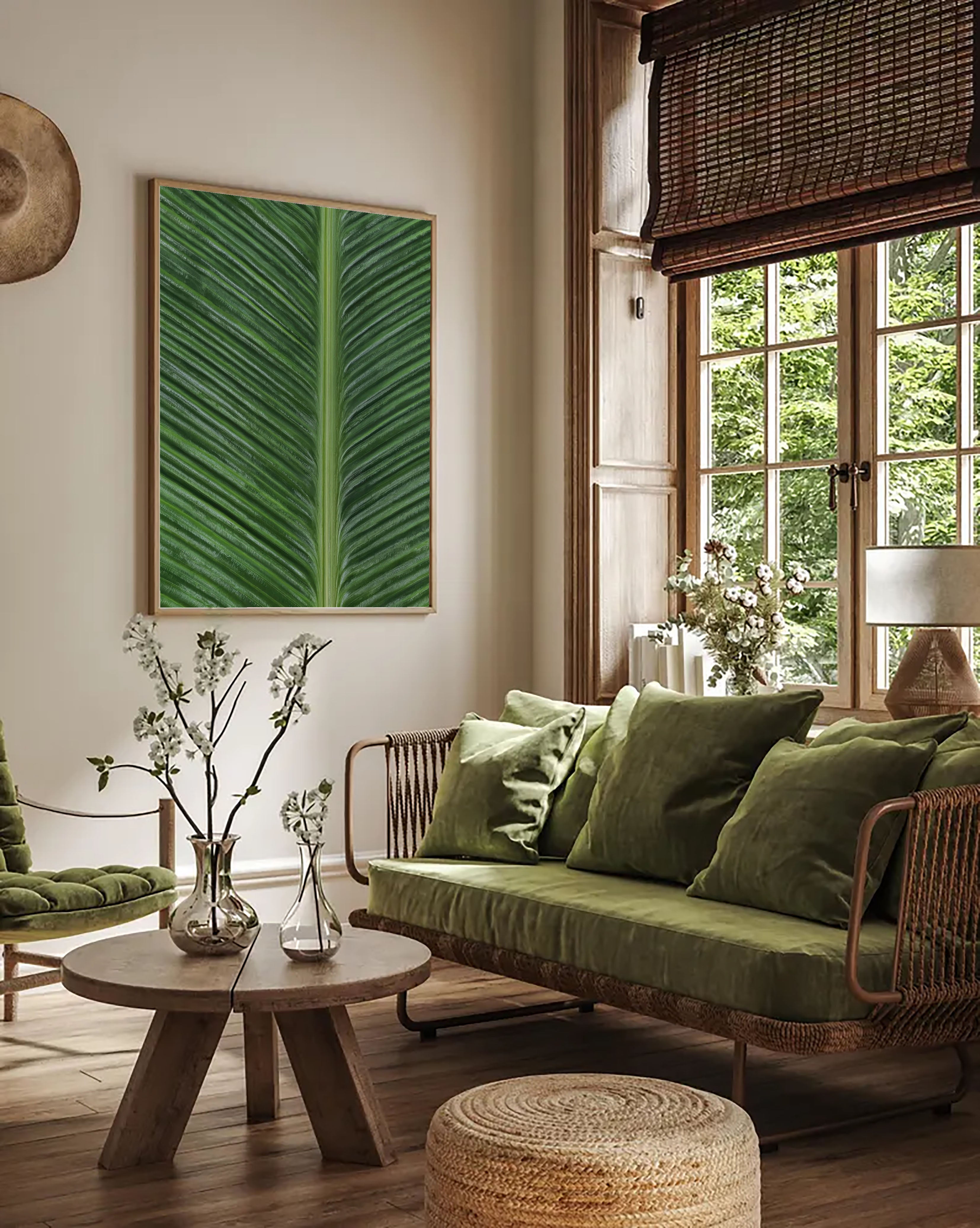 Lush Foliage Texture | Emerald Frond