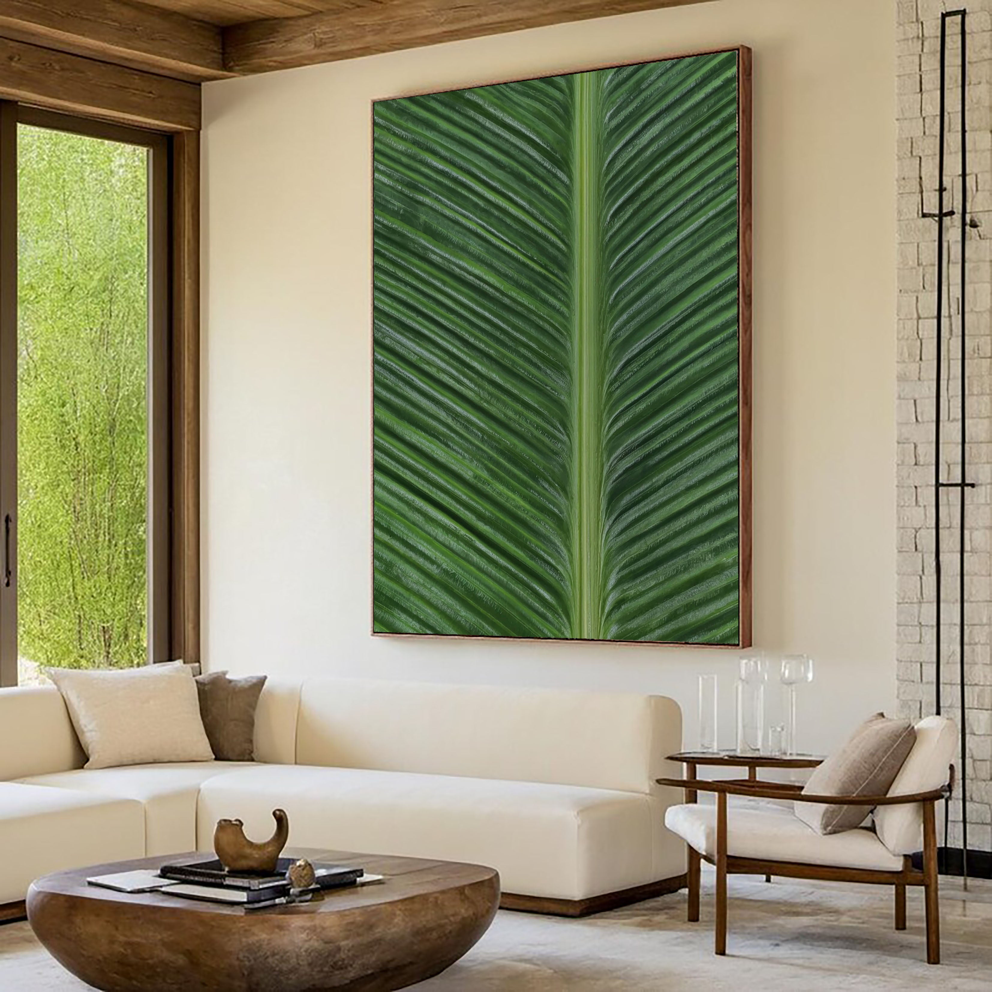 Lush Foliage Texture | Emerald Frond