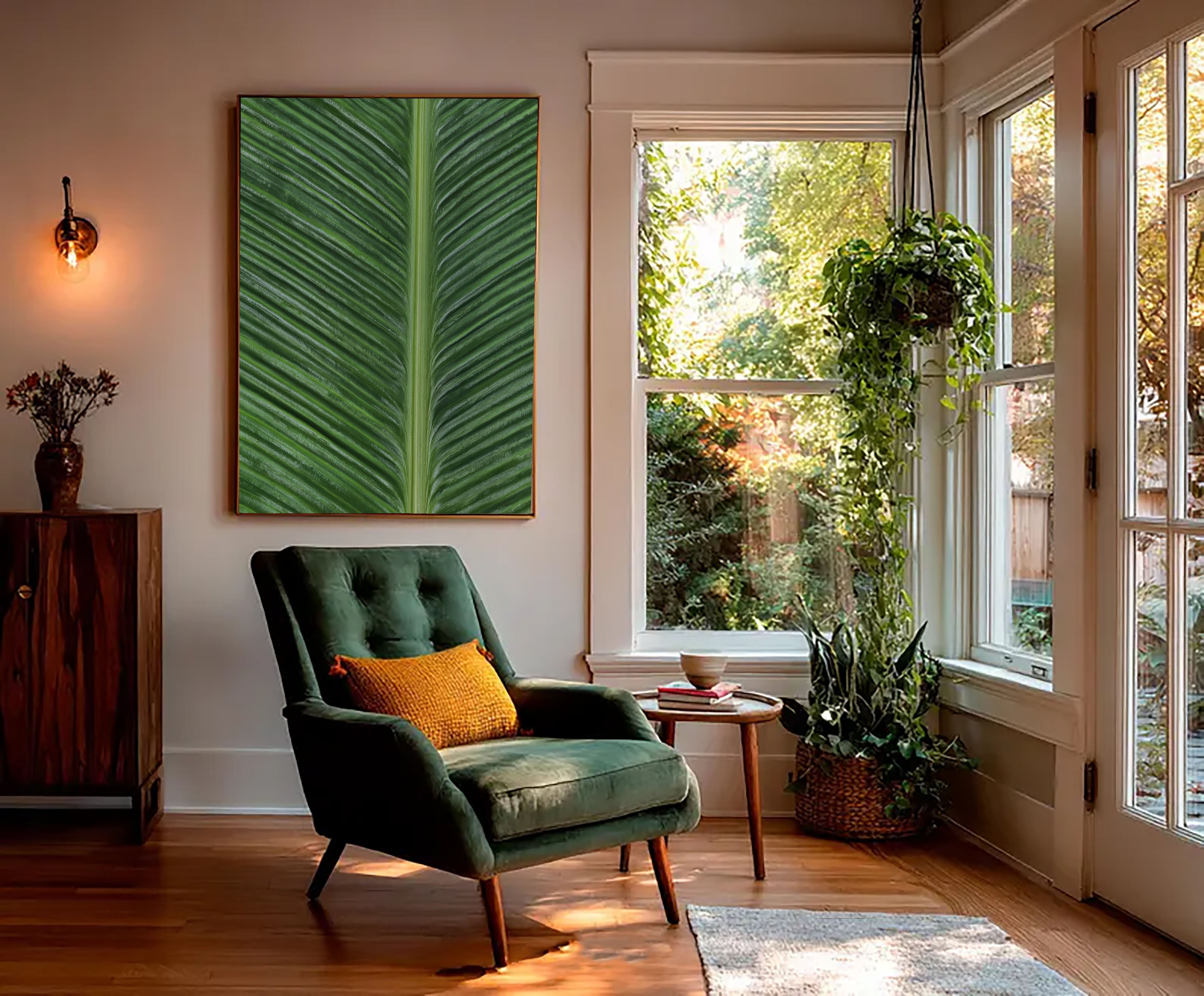 Lush Foliage Texture | Emerald Frond