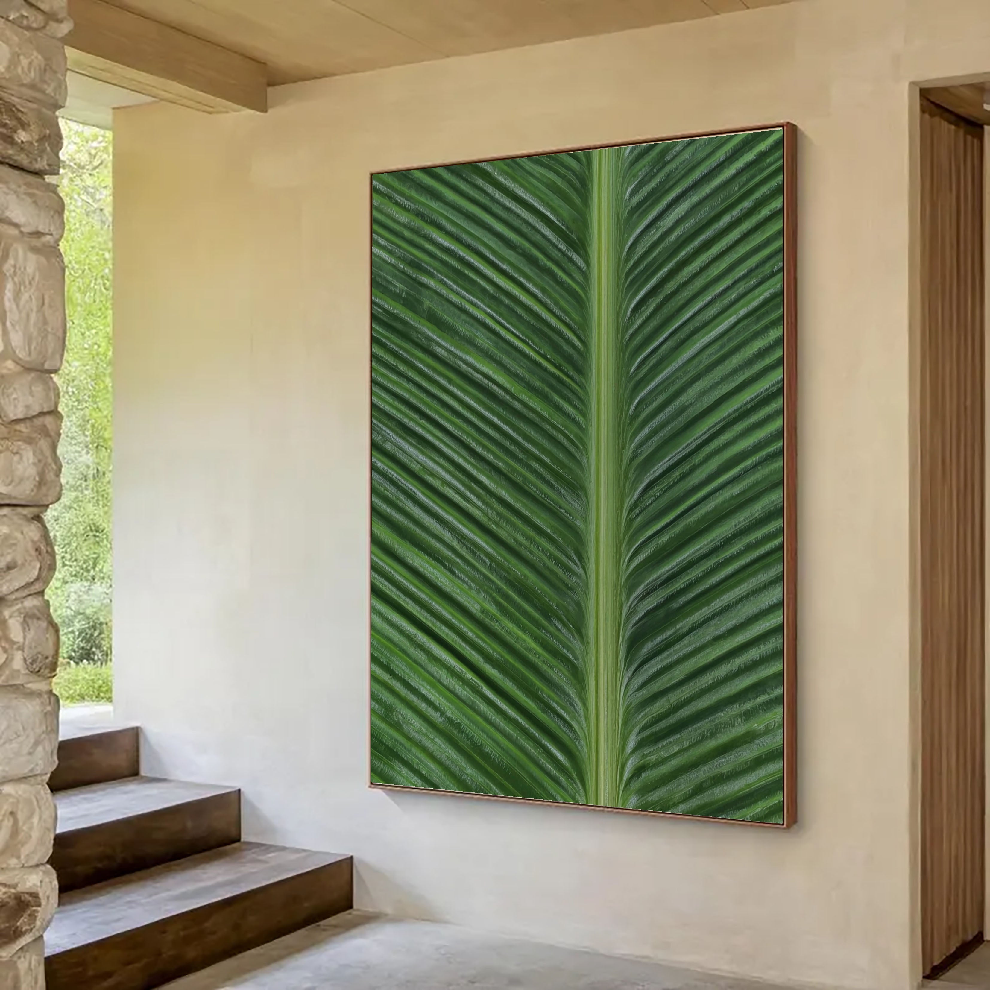 Lush Foliage Texture | Emerald Frond