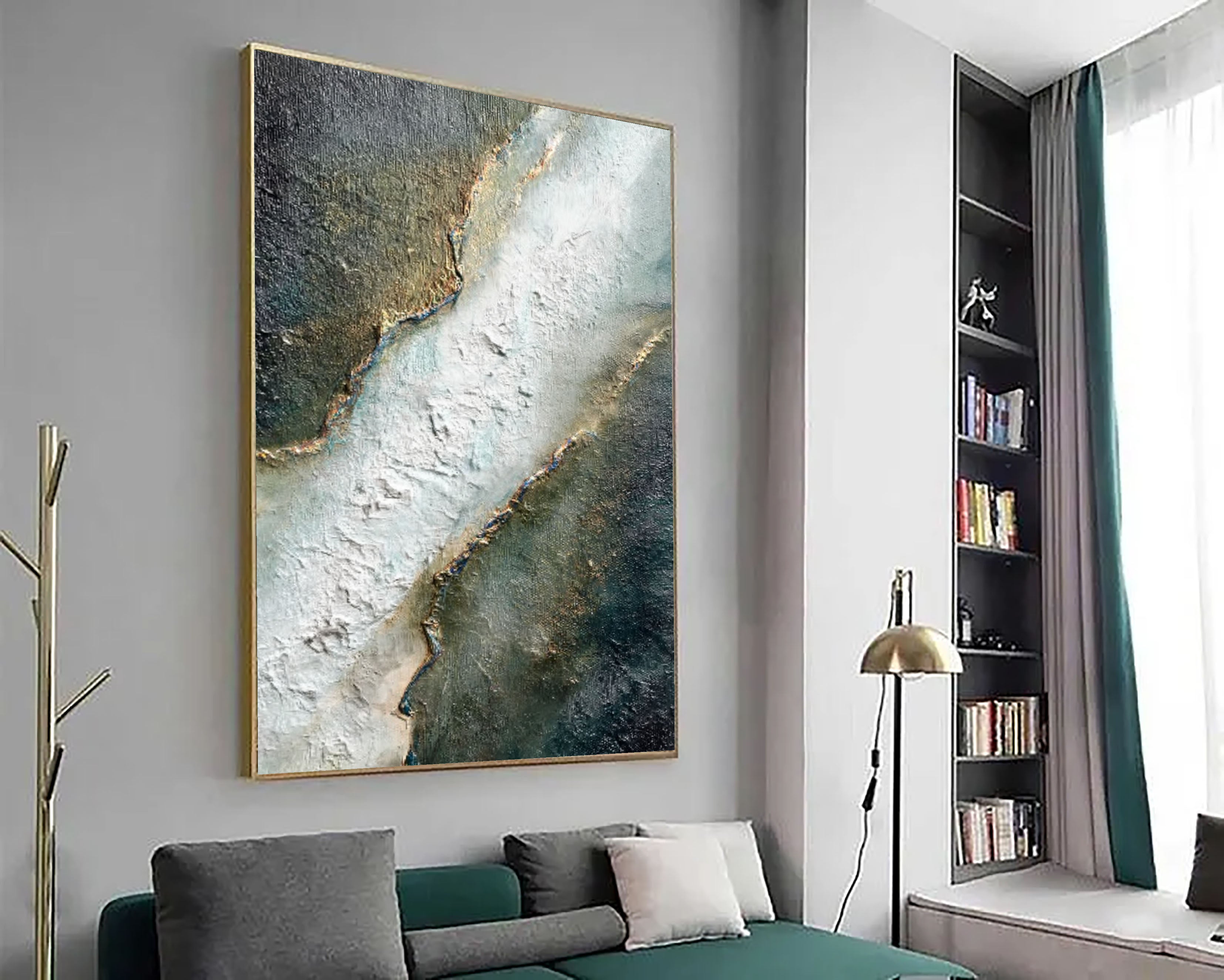 Fractured Light Vein | Silver Rift