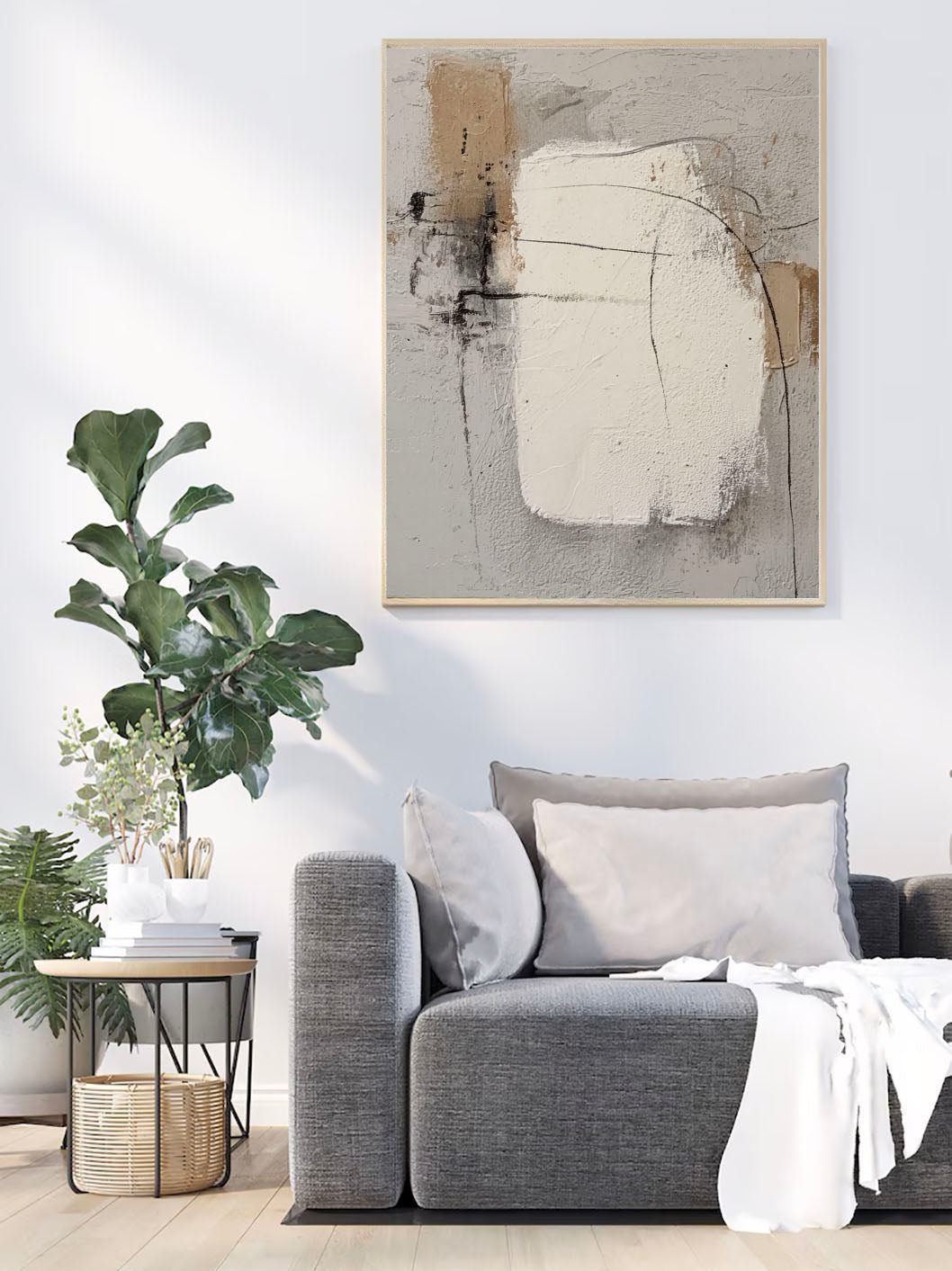 Minimalist Gesture Balance | Soft Frame
