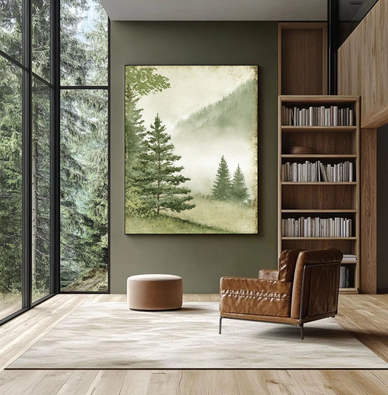 Misty Woodland Repose | Pine Glade