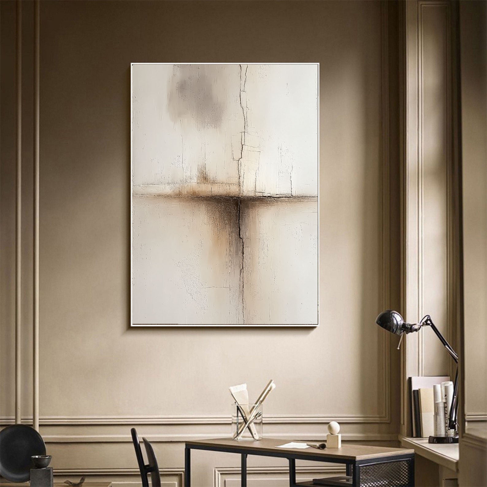 Textured Earthy Elegance | Ivory Tones