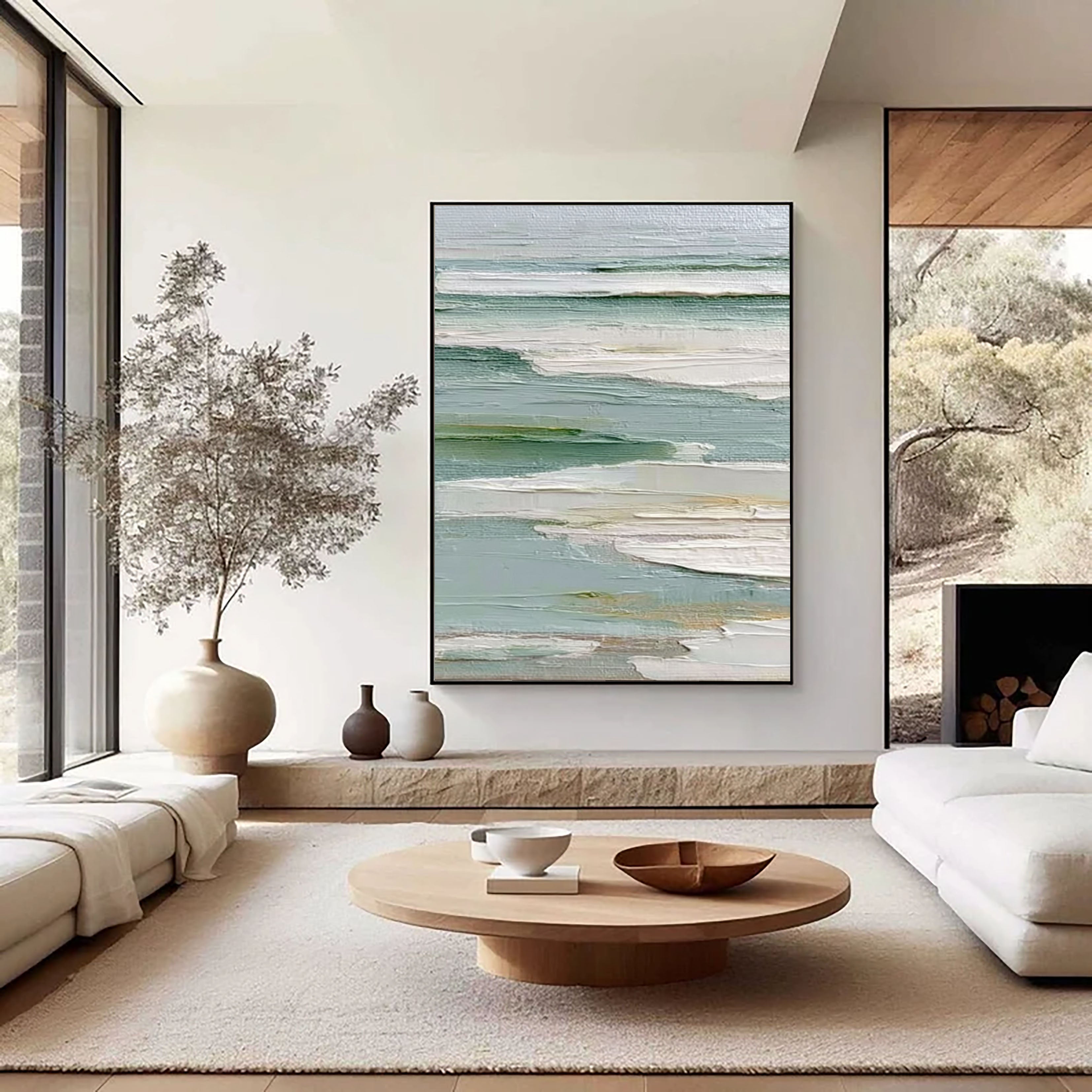 Serene Tide Layers | Soft Horizon
