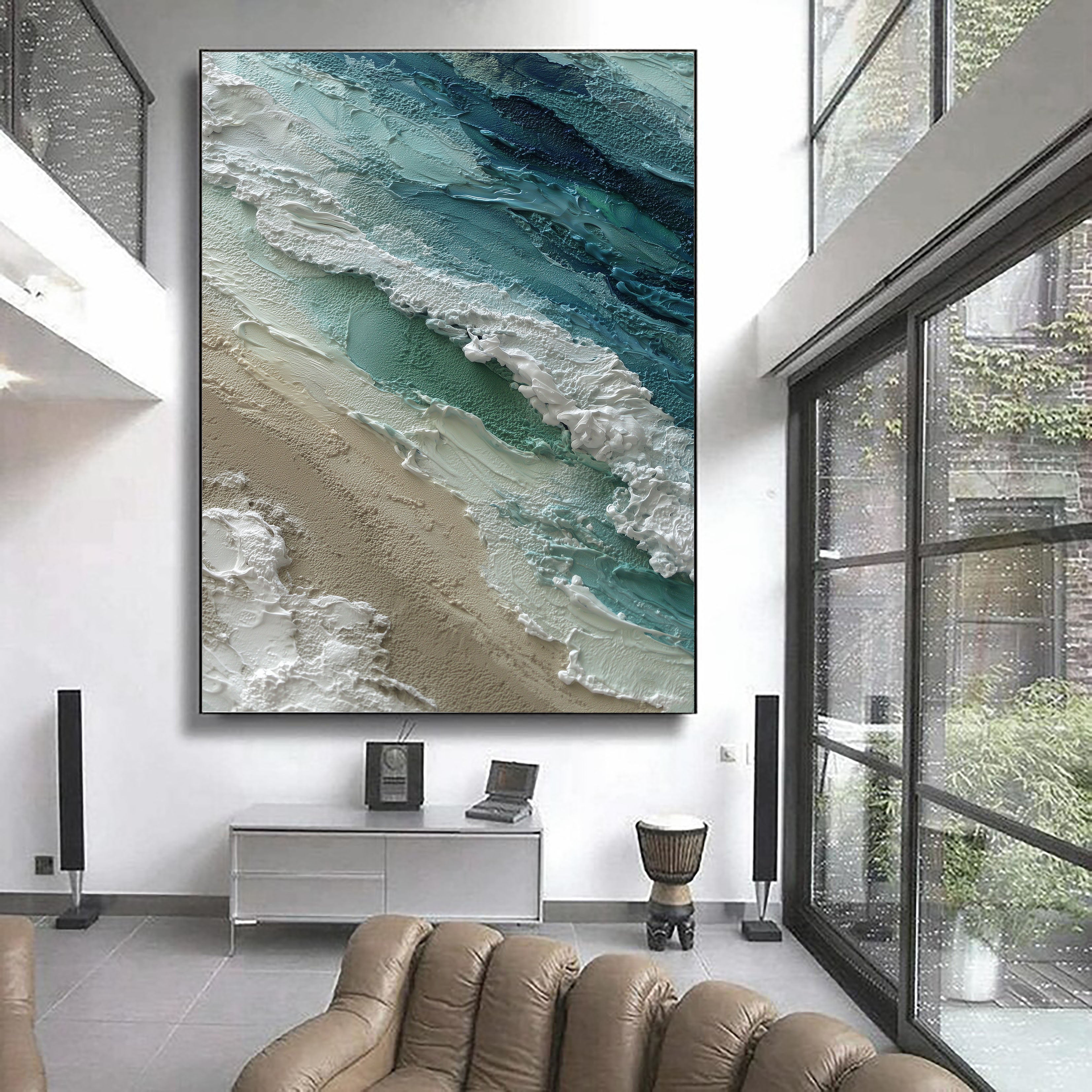 Textured Coastal Surf | Beach Foam