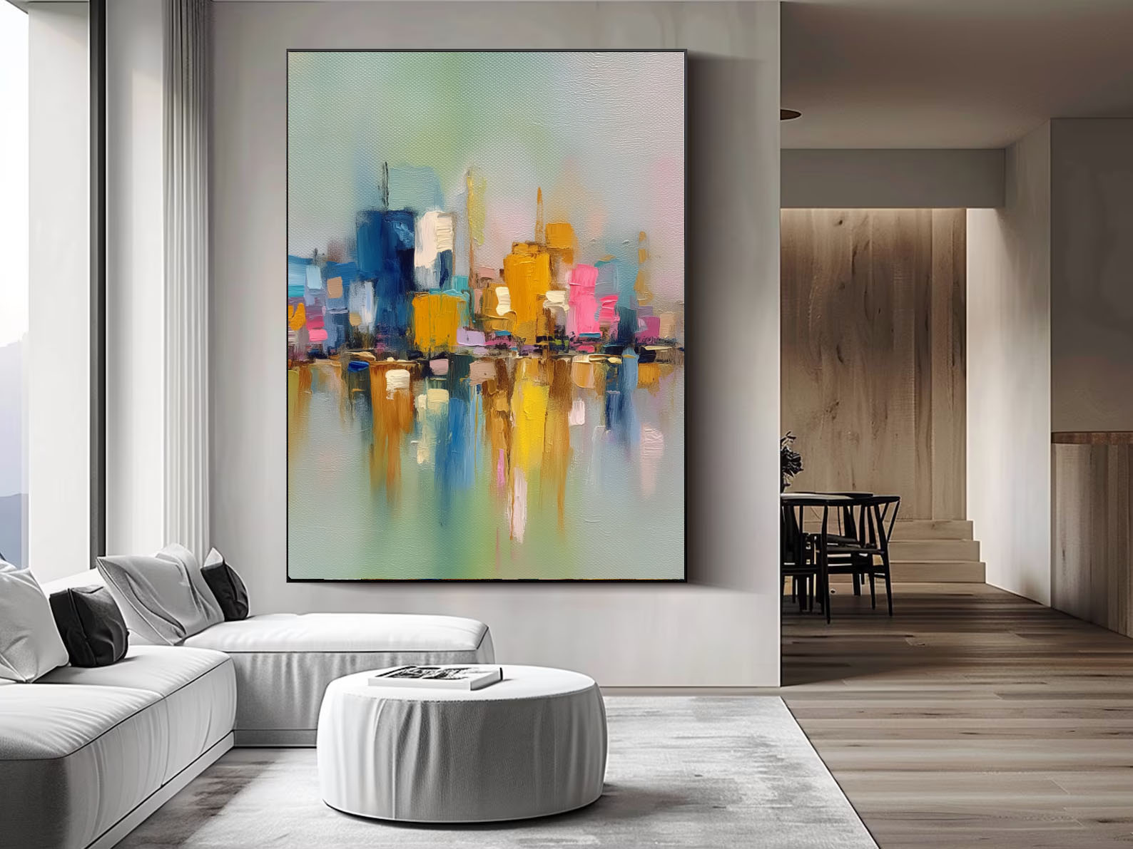 Urban Reflections | Colorful Skyline