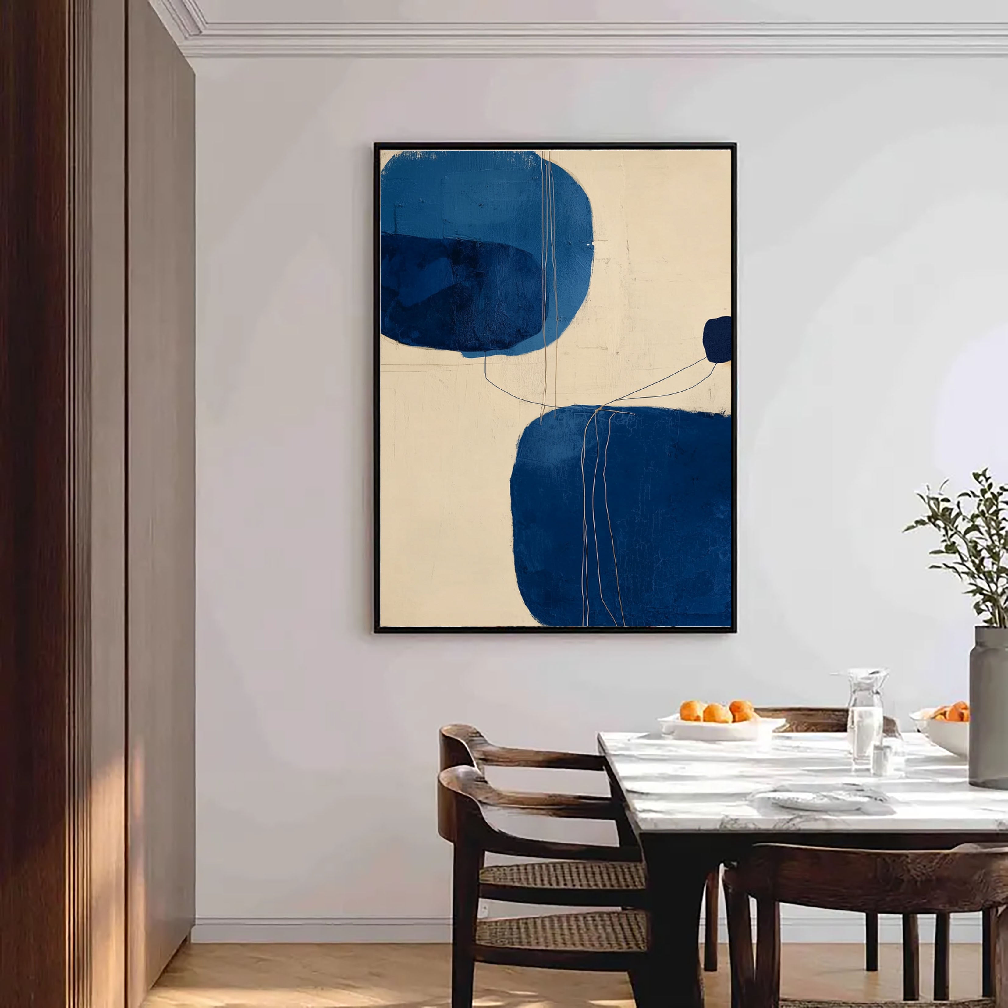 Gelassenes Blaues Treiben | Minimaler Fluss