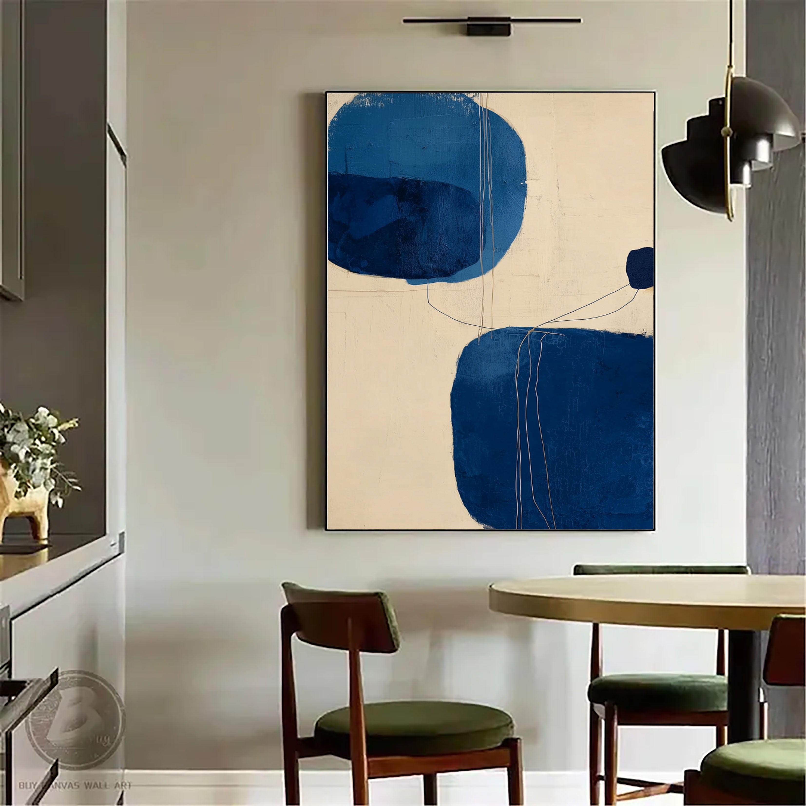 Gelassenes Blaues Treiben | Minimaler Fluss