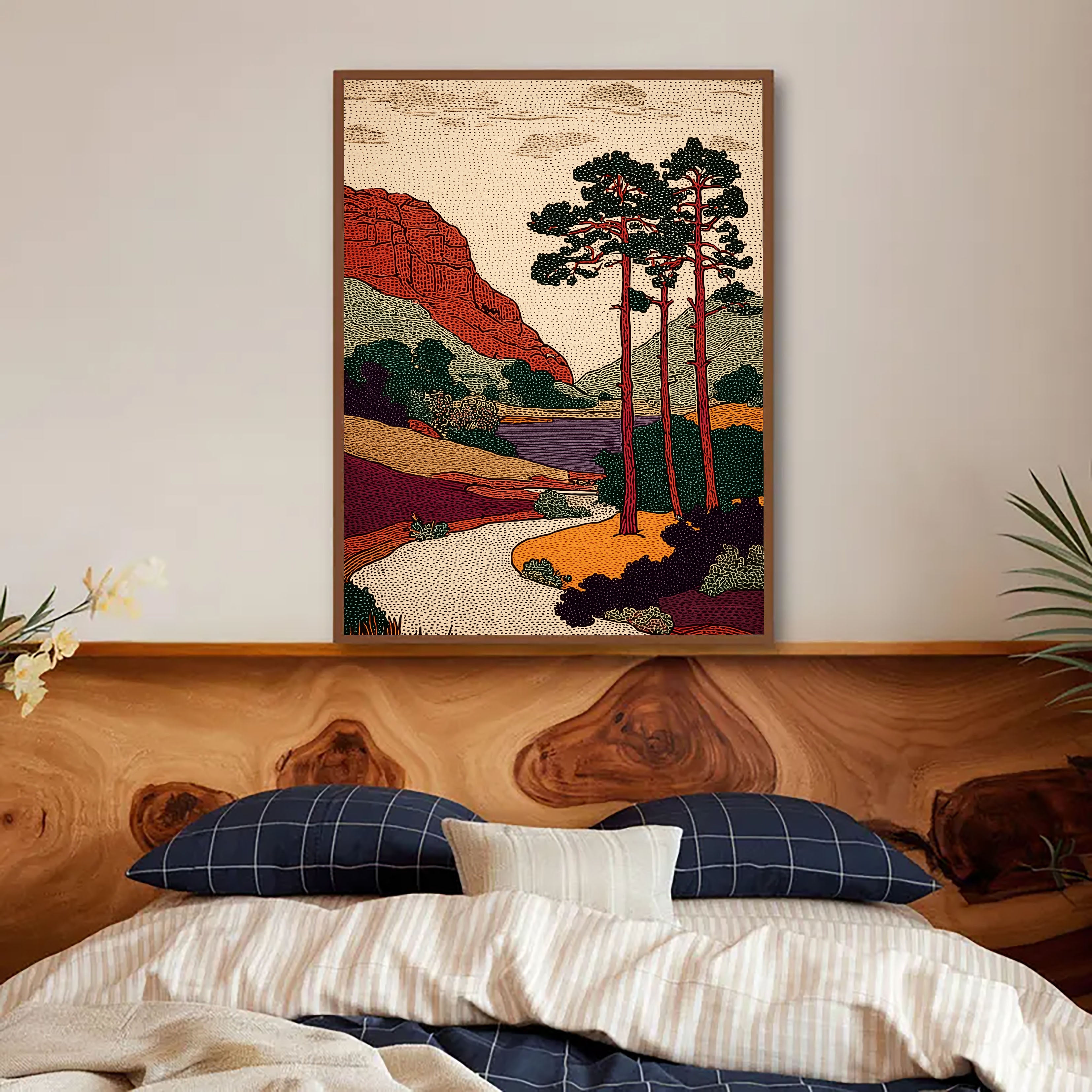 Textured Rocky Serenity | Pine Waters