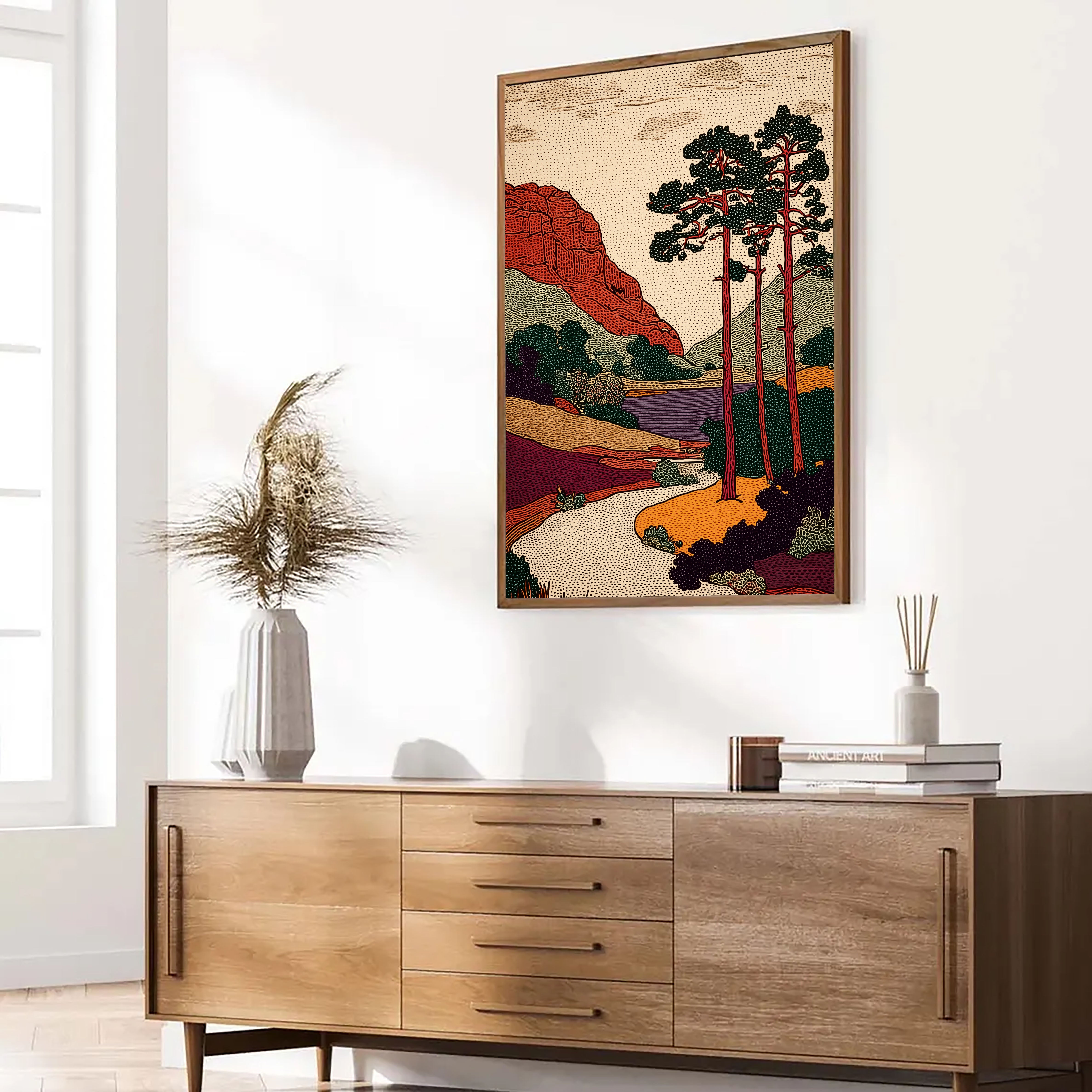 Textured Rocky Serenity | Pine Waters