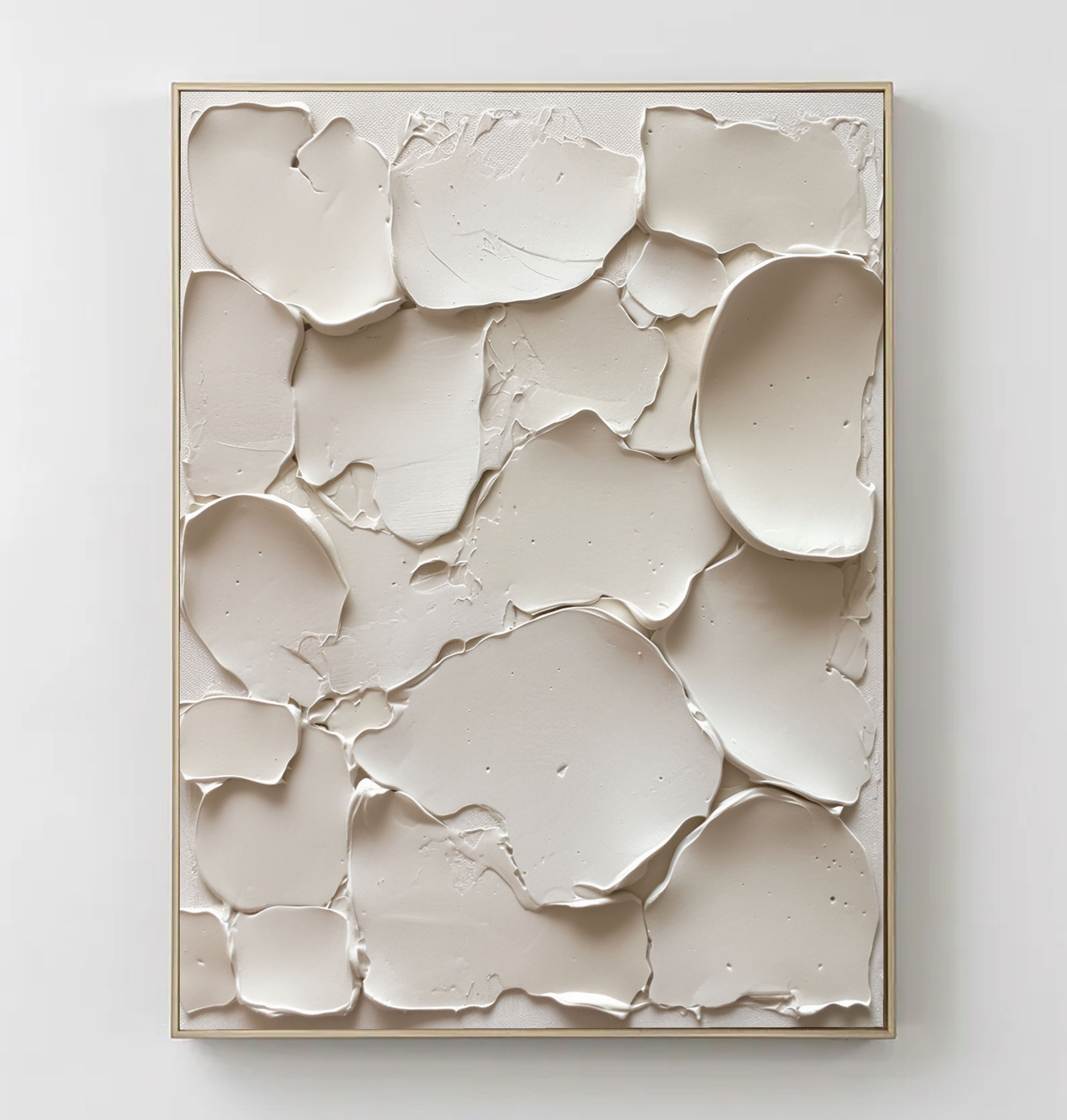 Textured Abstract Opulence | Cream Panache