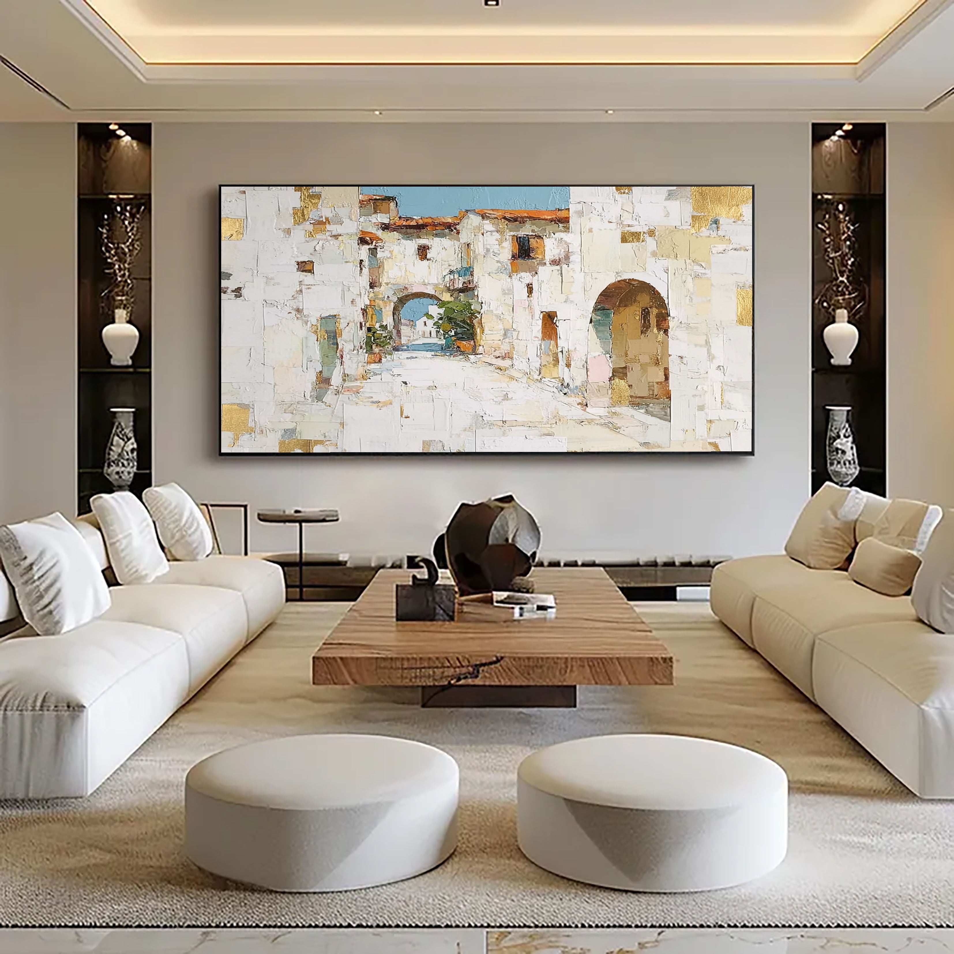 Golden Archways Village | White Walls