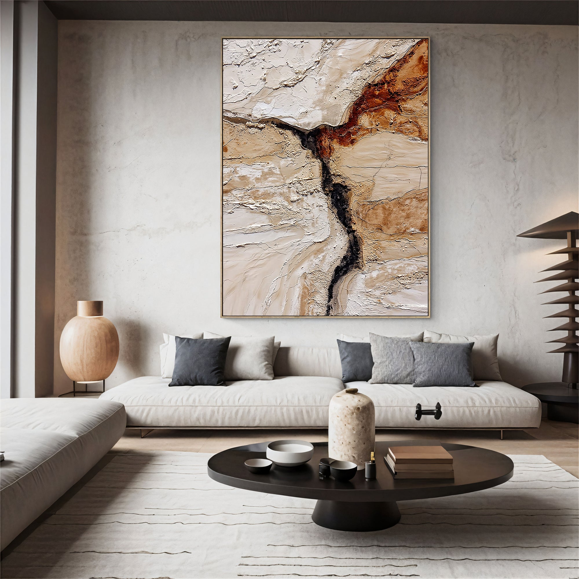 Textured Earthy Opulence | Neutral Vein