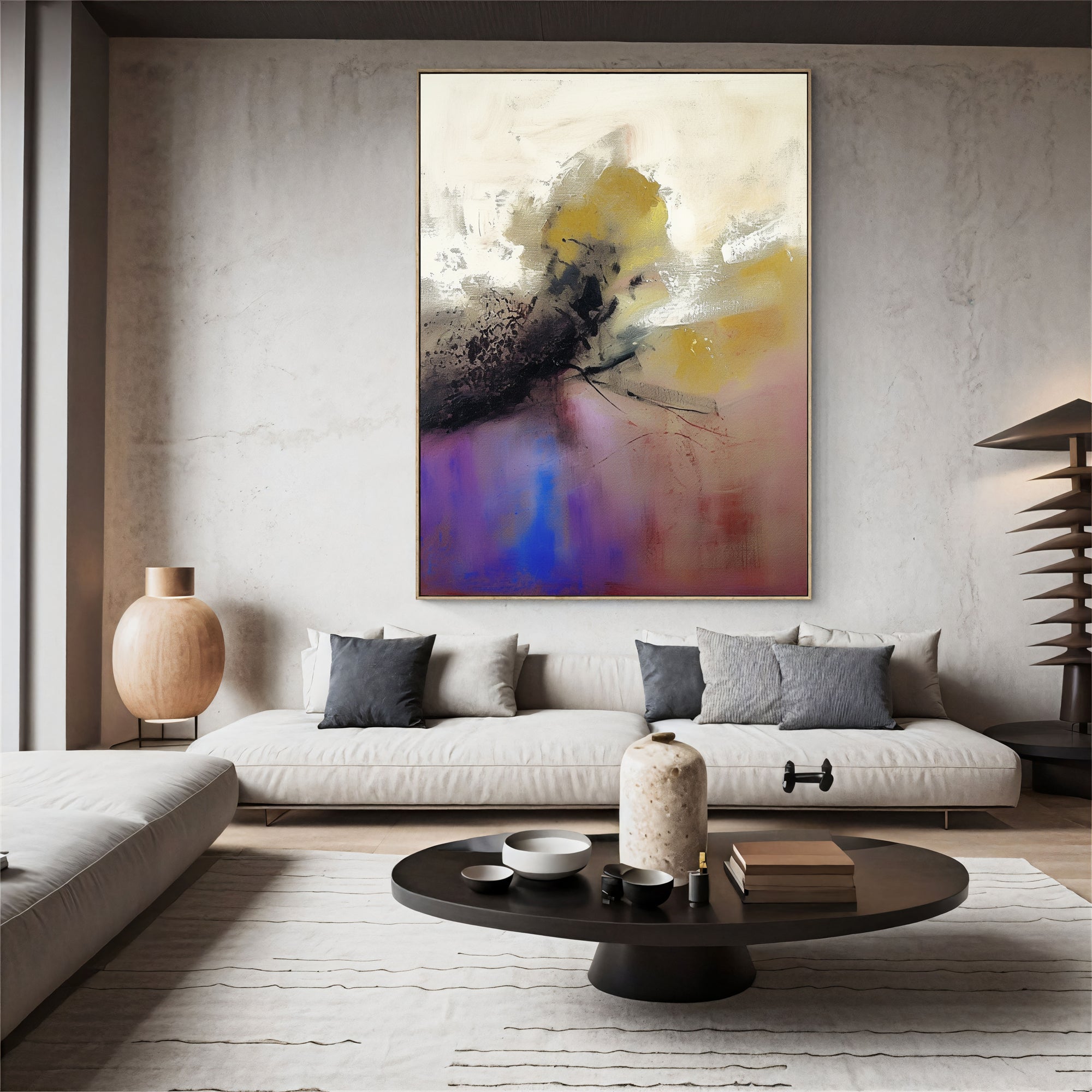 Textured Hyacinth Opulence | Purple Aurum