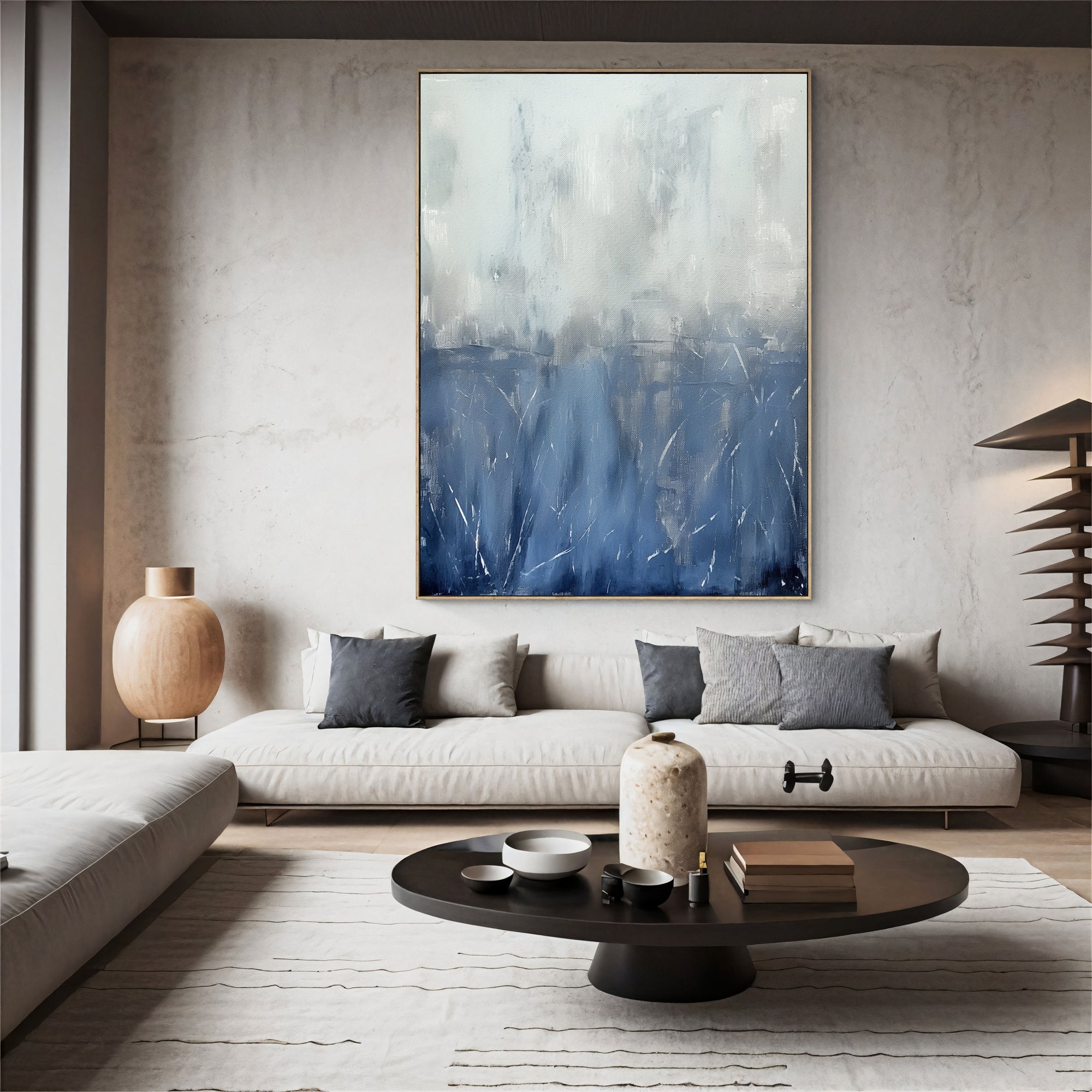 Textured Blue Nuance | Mist Hues