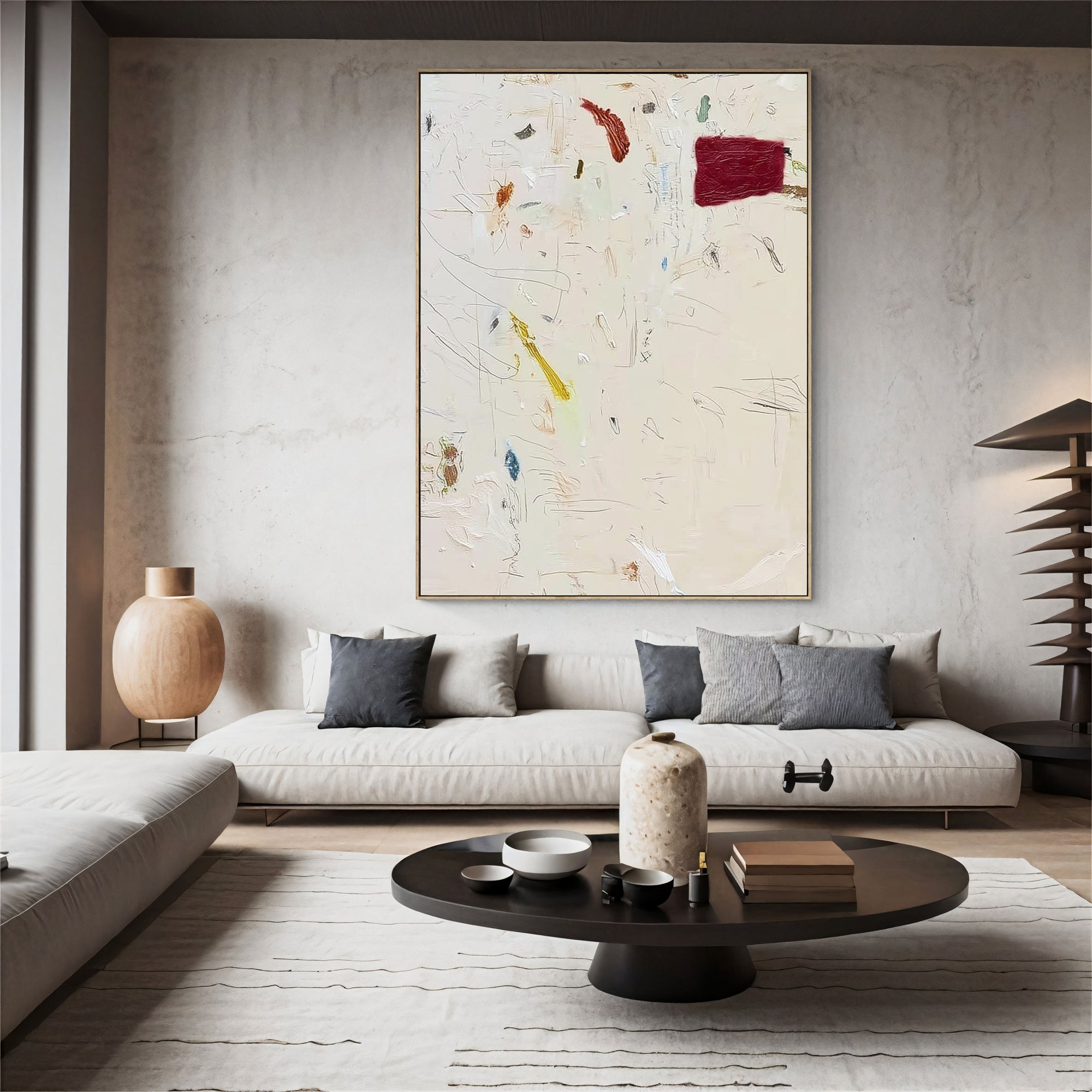 Textured Ethereal Strokes | Subtle Hues