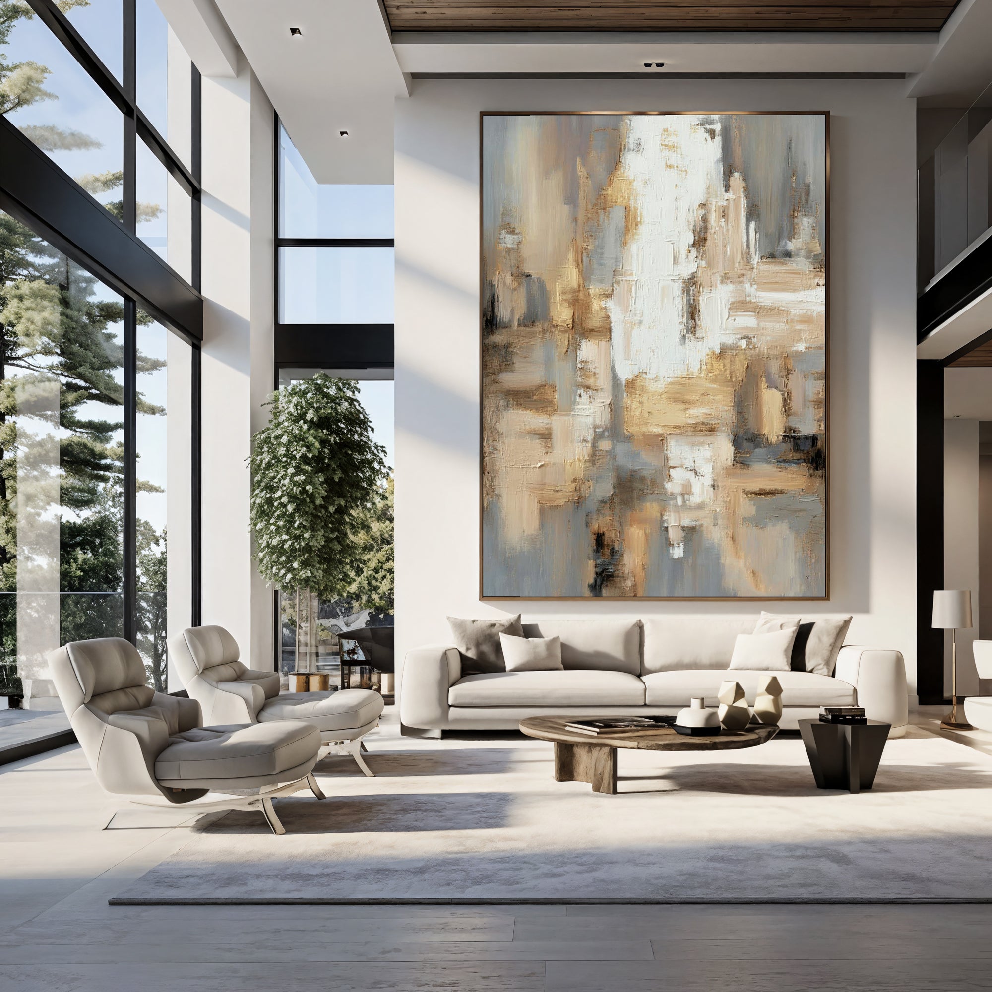 Textured Ash Gilded | Gray Gold