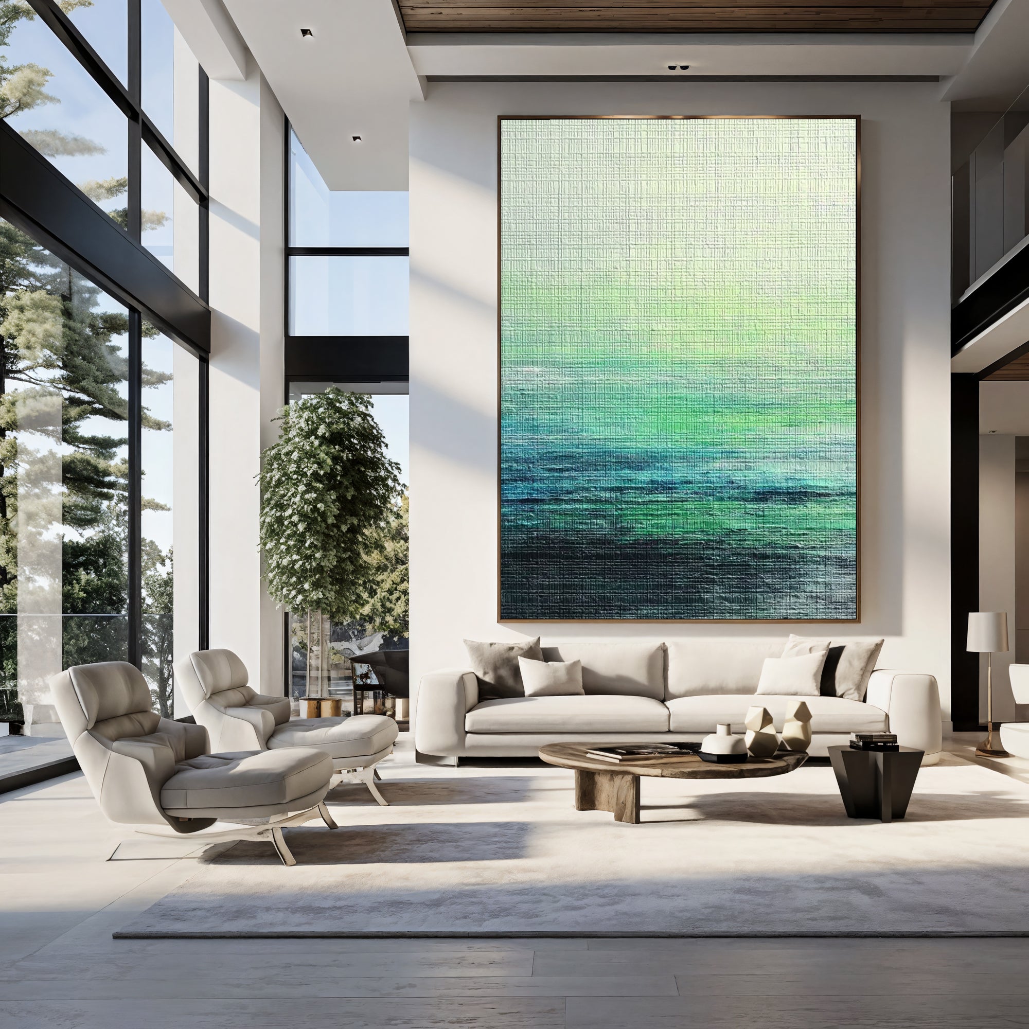 Textured Teal Gradients | Ocean Hues