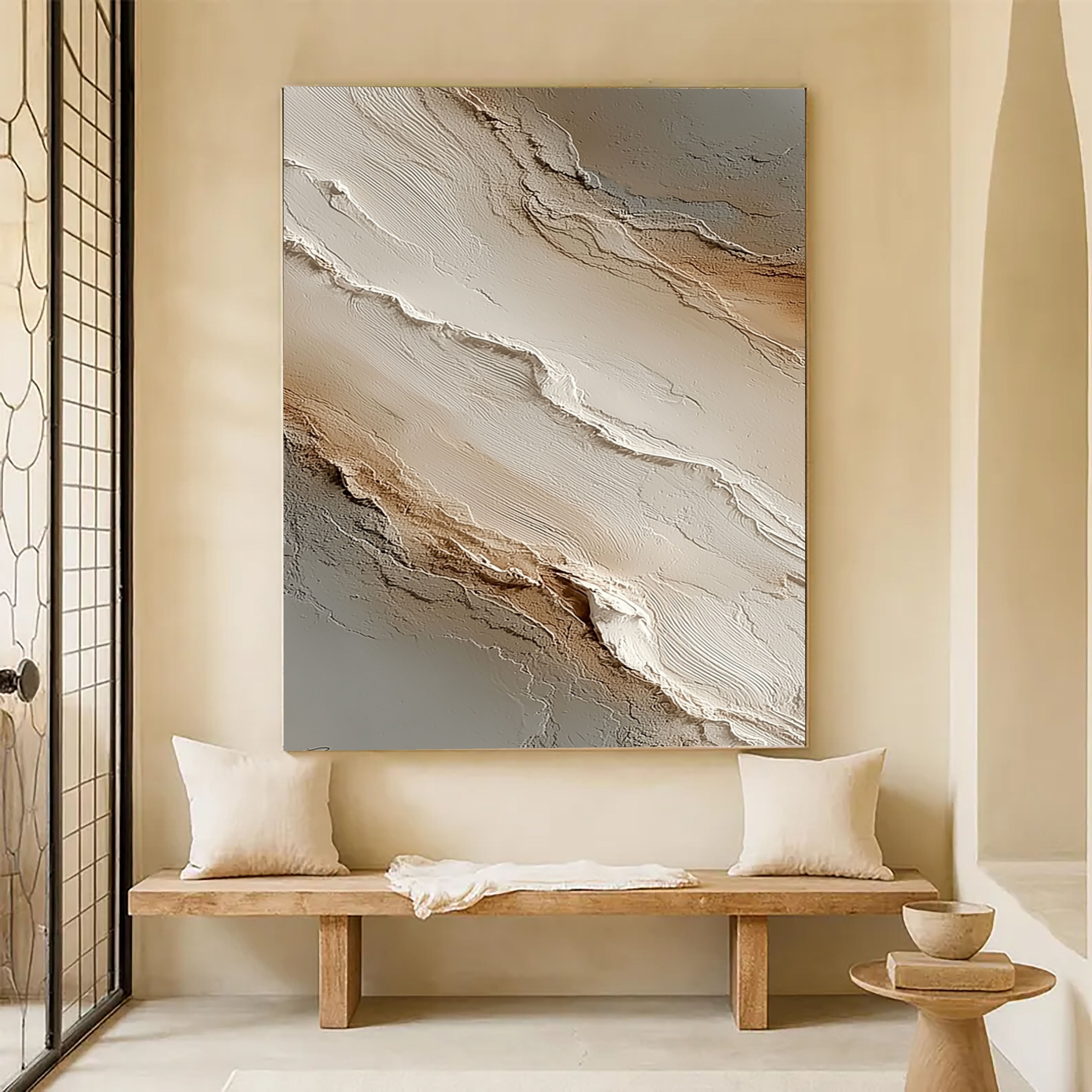 Layered Earthy Textures | Neutral Tones