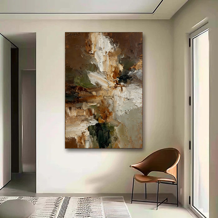 Textured Floral Warmth | Ivory Blossom