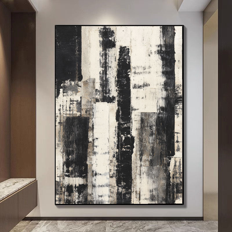Textured Monochrome Art | Urban Depth