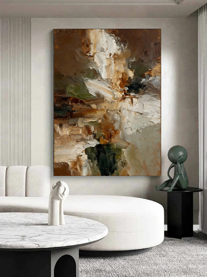 Textured Floral Warmth | Ivory Blossom