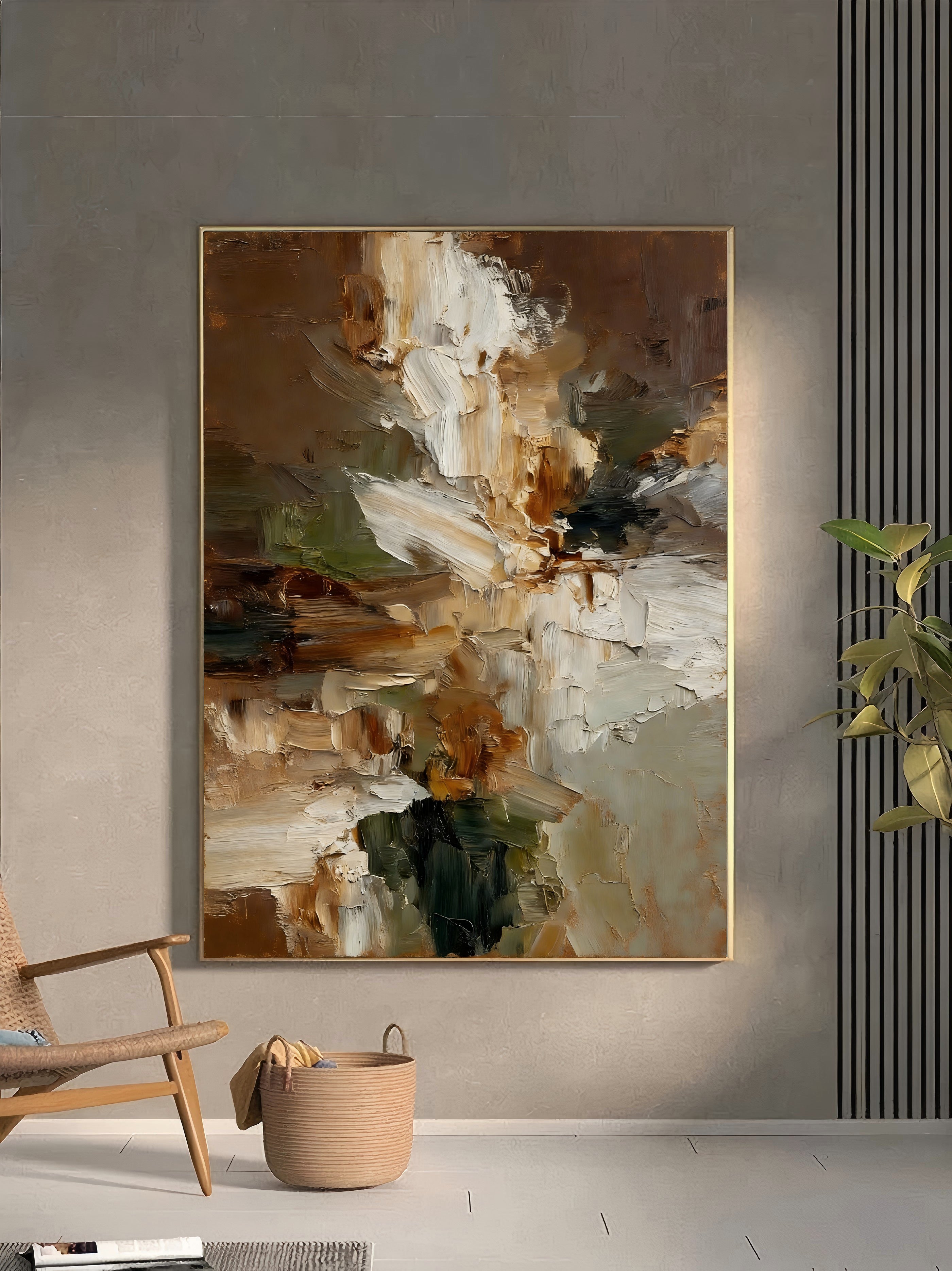 Textured Floral Warmth | Ivory Blossom