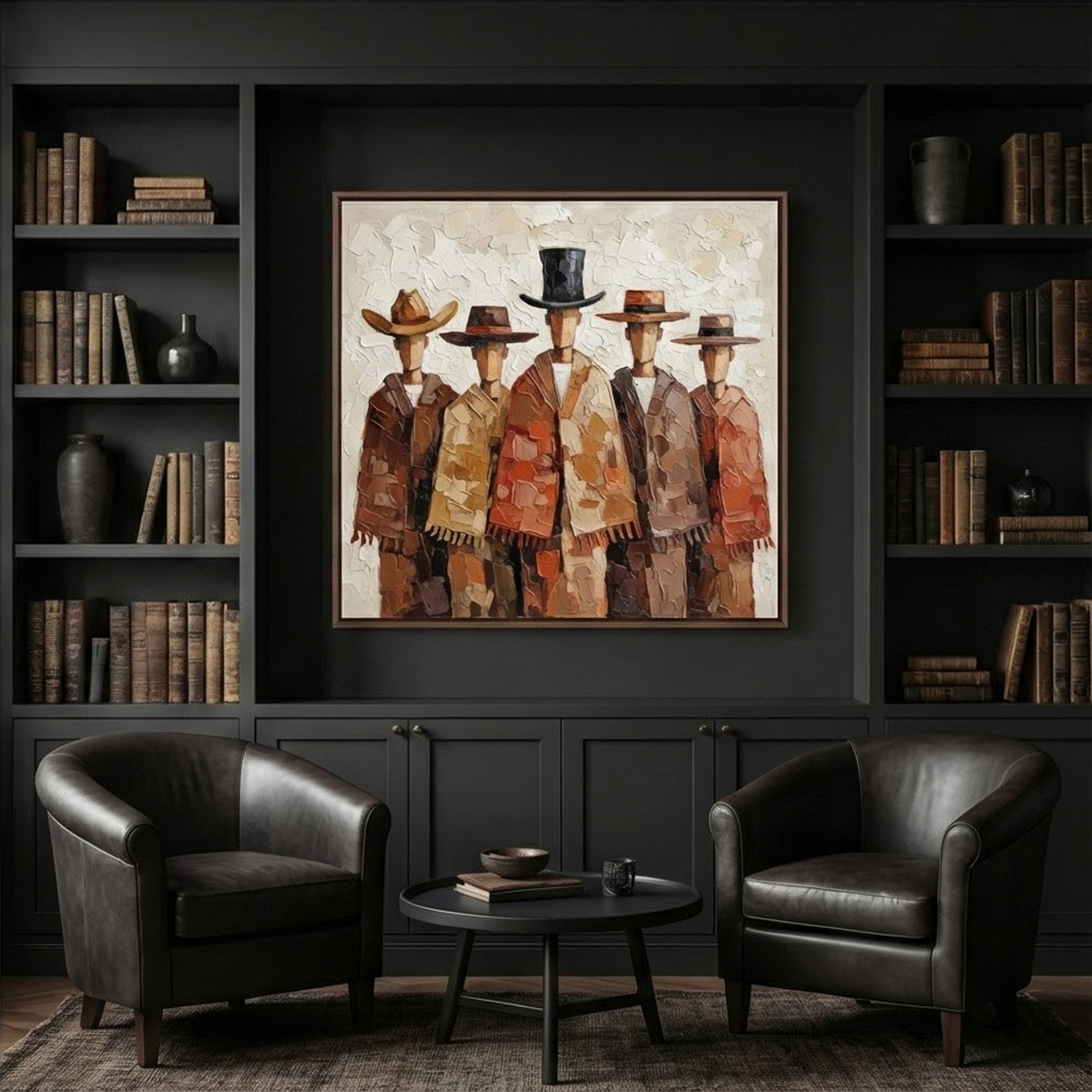 Textured Rustic Quintet | Hat Ensemble