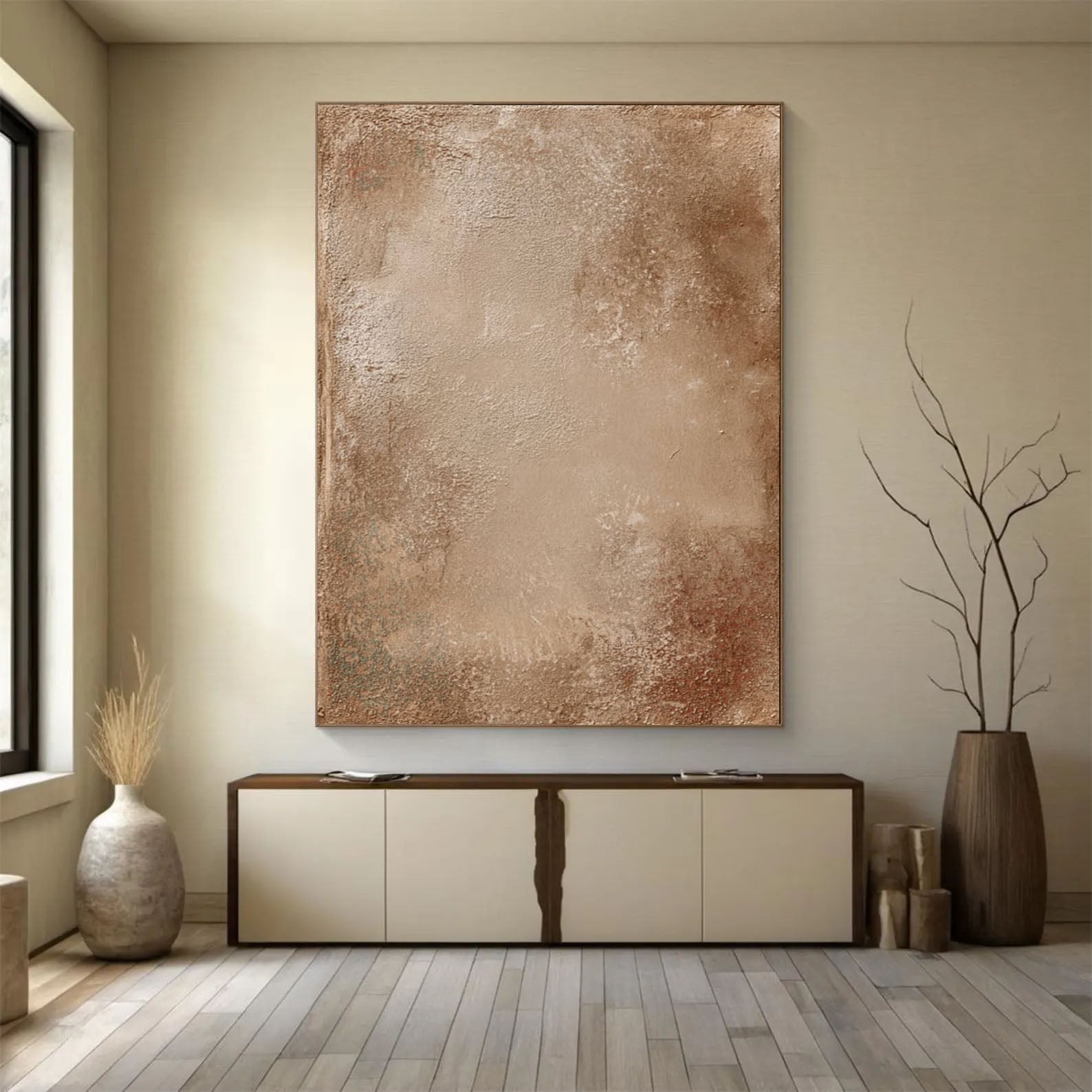 Earthy Textured Neutrals | Warm Beige