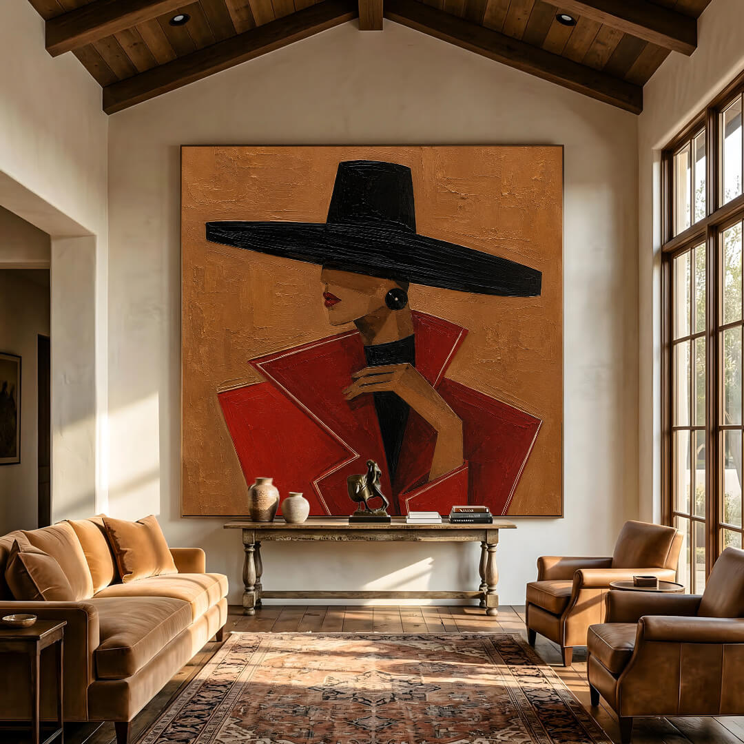 Impressionist Art | Sharp Chic Silhouette