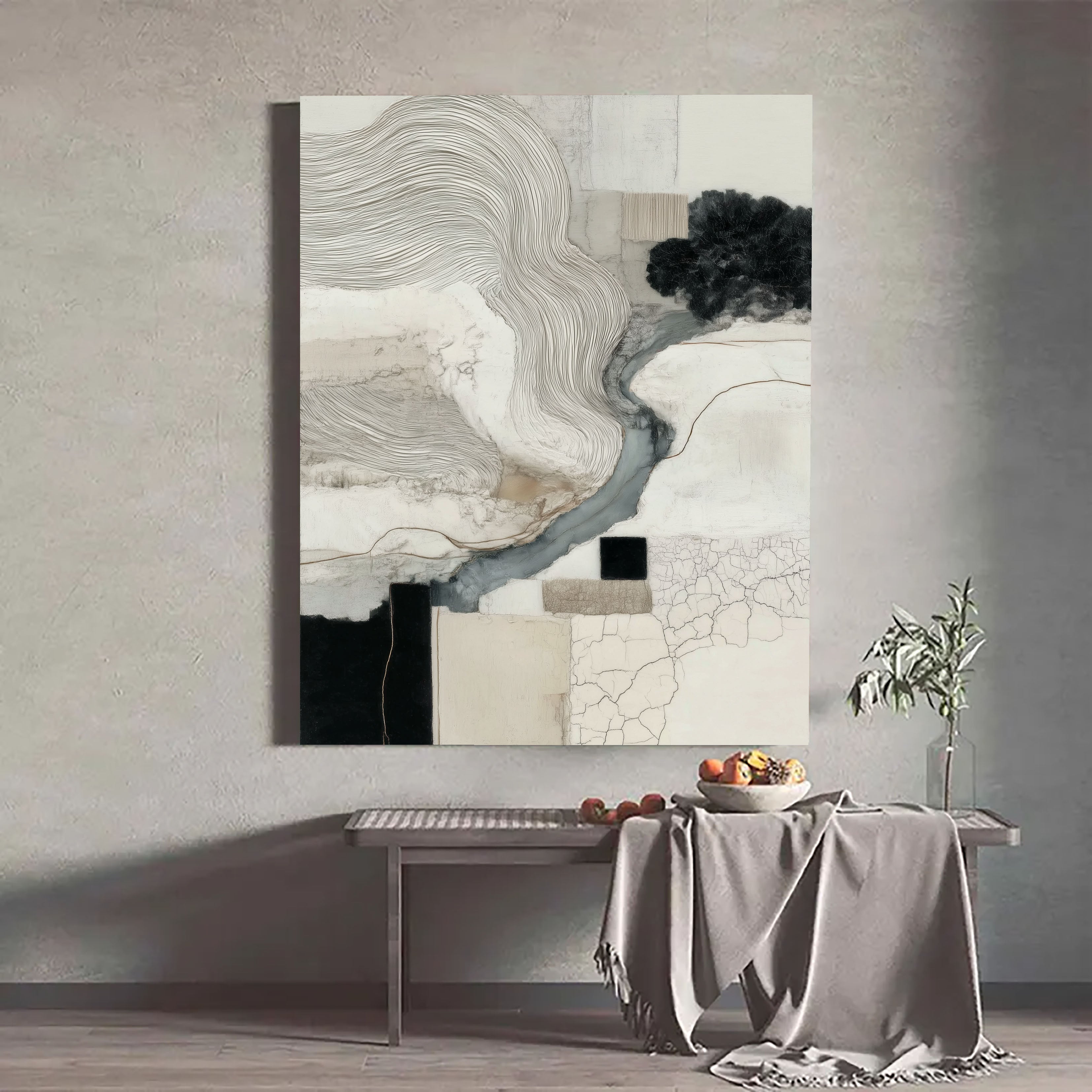 Textured Eclectic Fusion | Neutral Shades