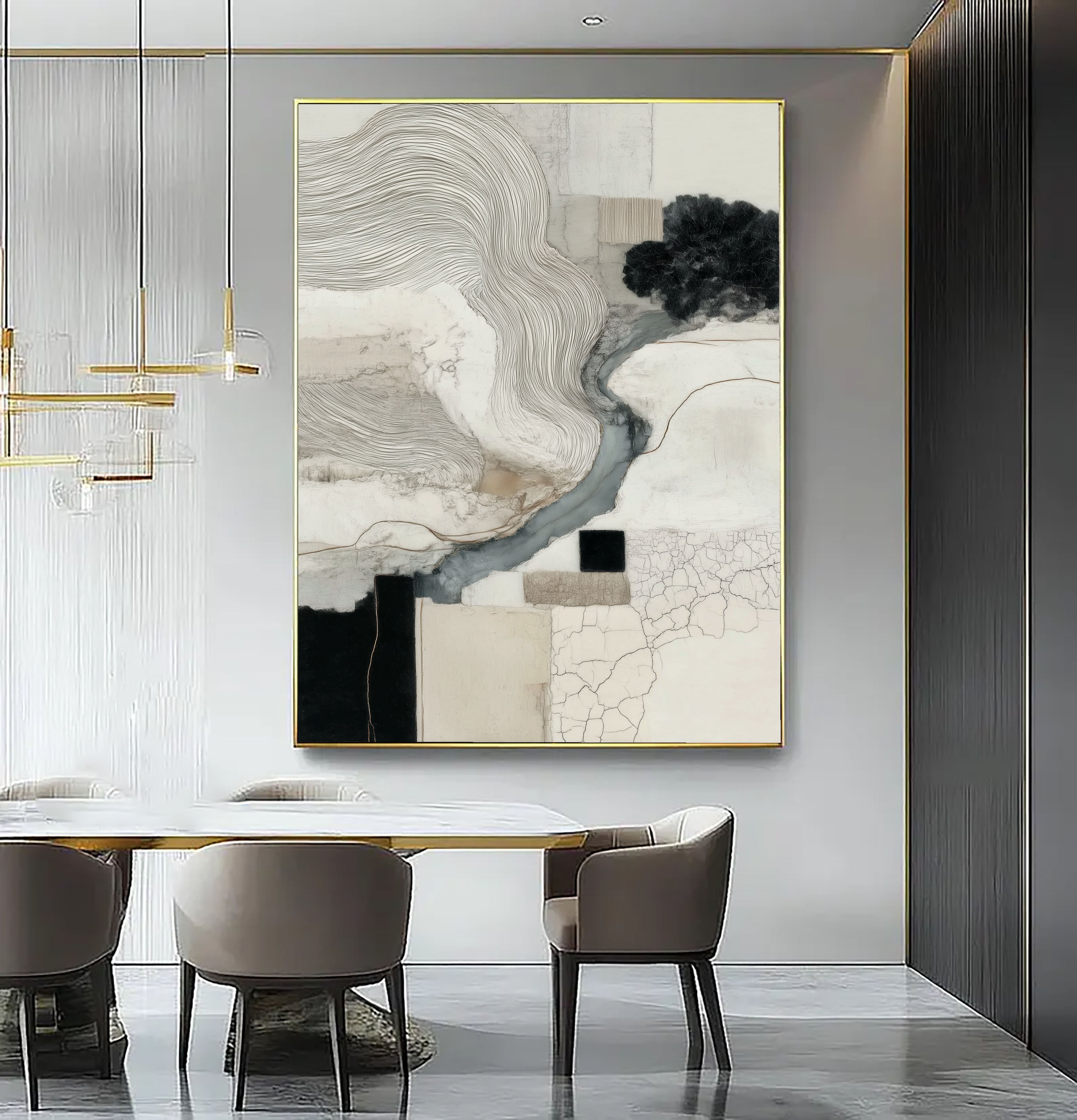 Textured Eclectic Fusion | Neutral Shades