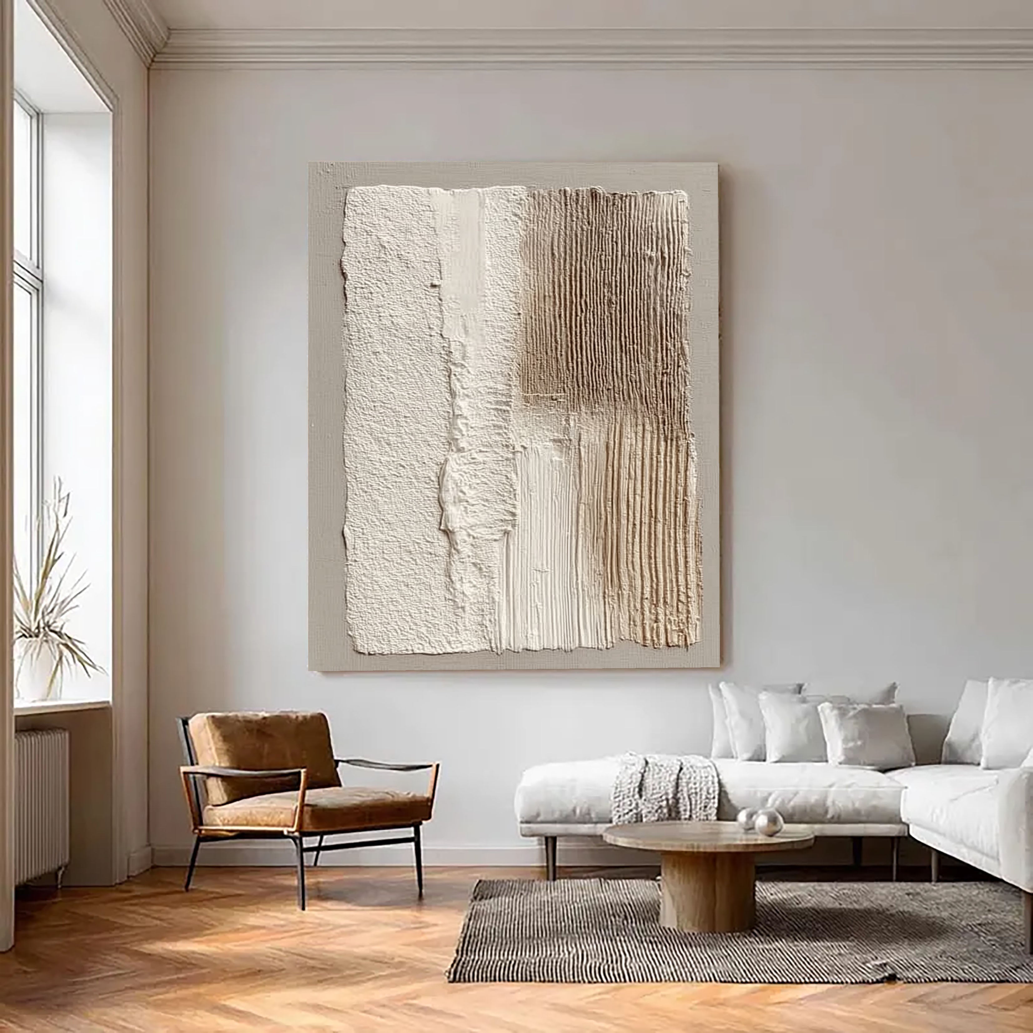 Minimalistische taktile Oberfläche | Neutrale Kunst