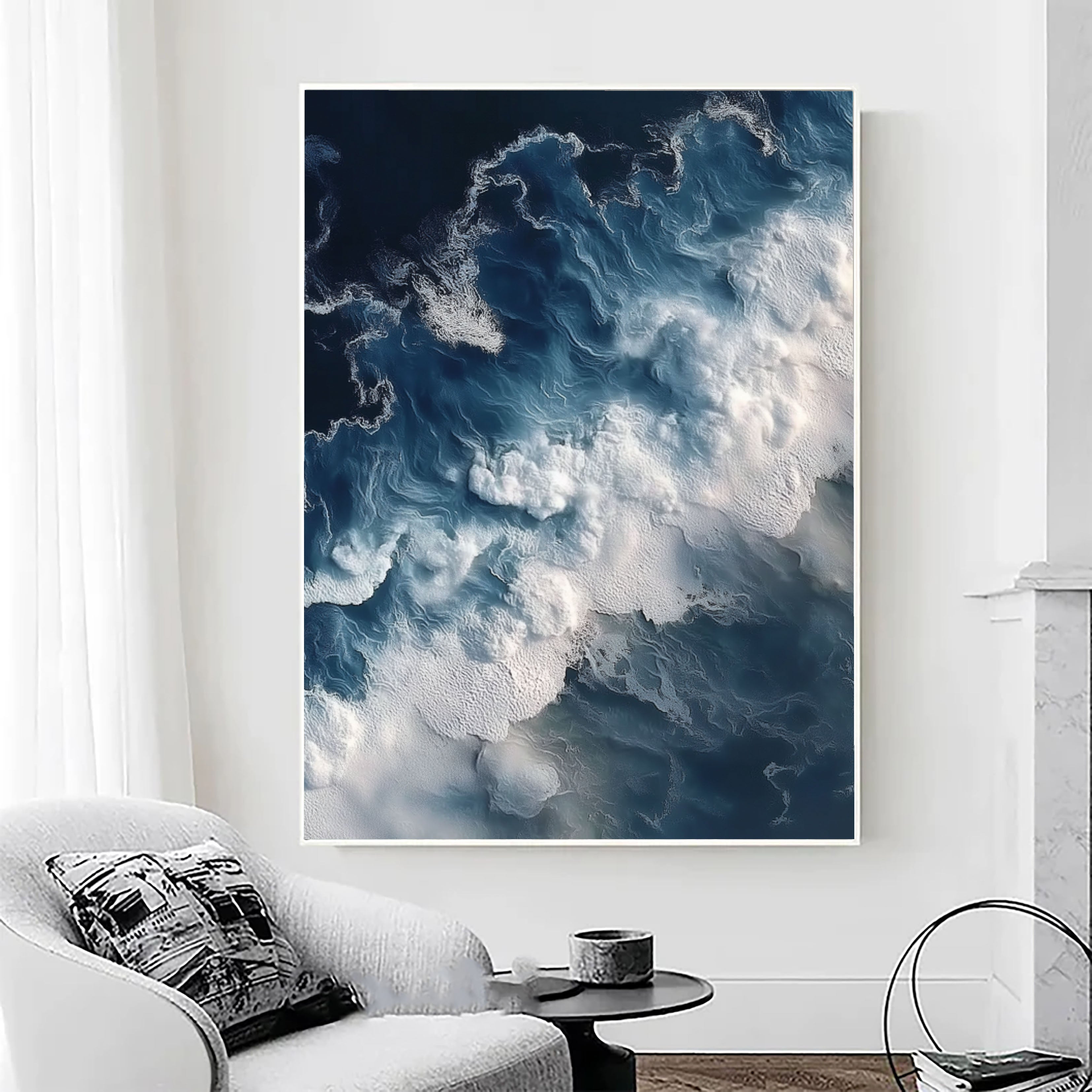 Dramatische Ozeandünung | Tiefblau