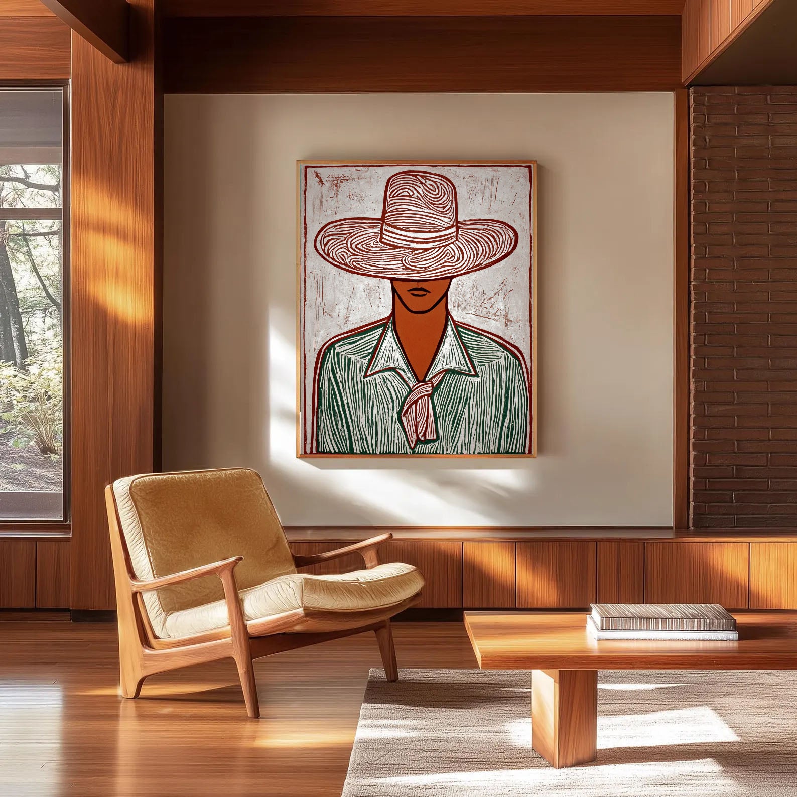 Textured Folk Opulence | Hat Attire