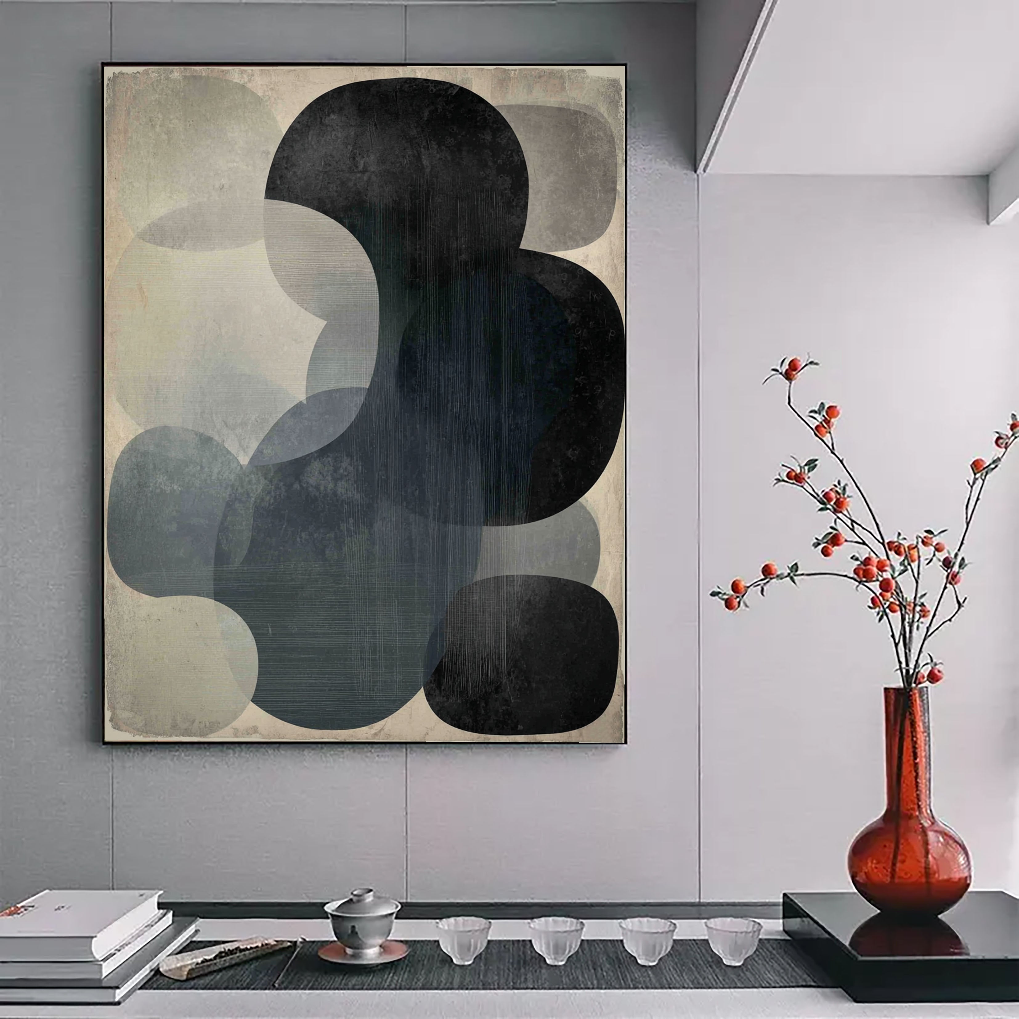 Textured Geometric Opulence | Neutral Sphere