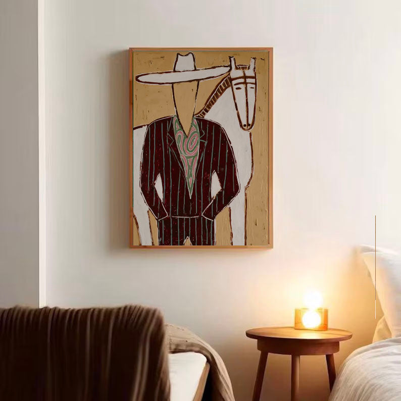 Textured Western Opulence | Cowboy Steed