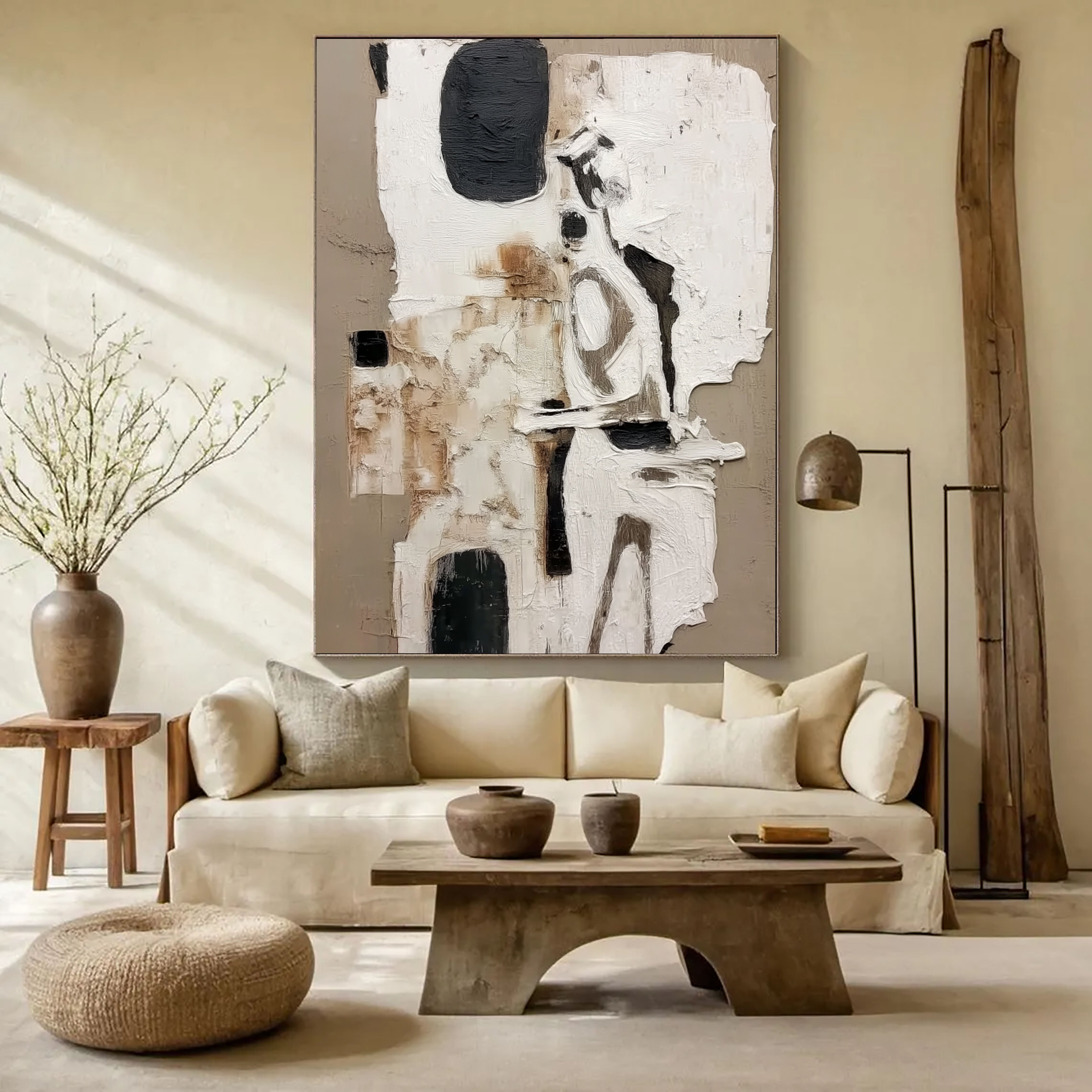 Bold Abstract Forms | Neutral Palette