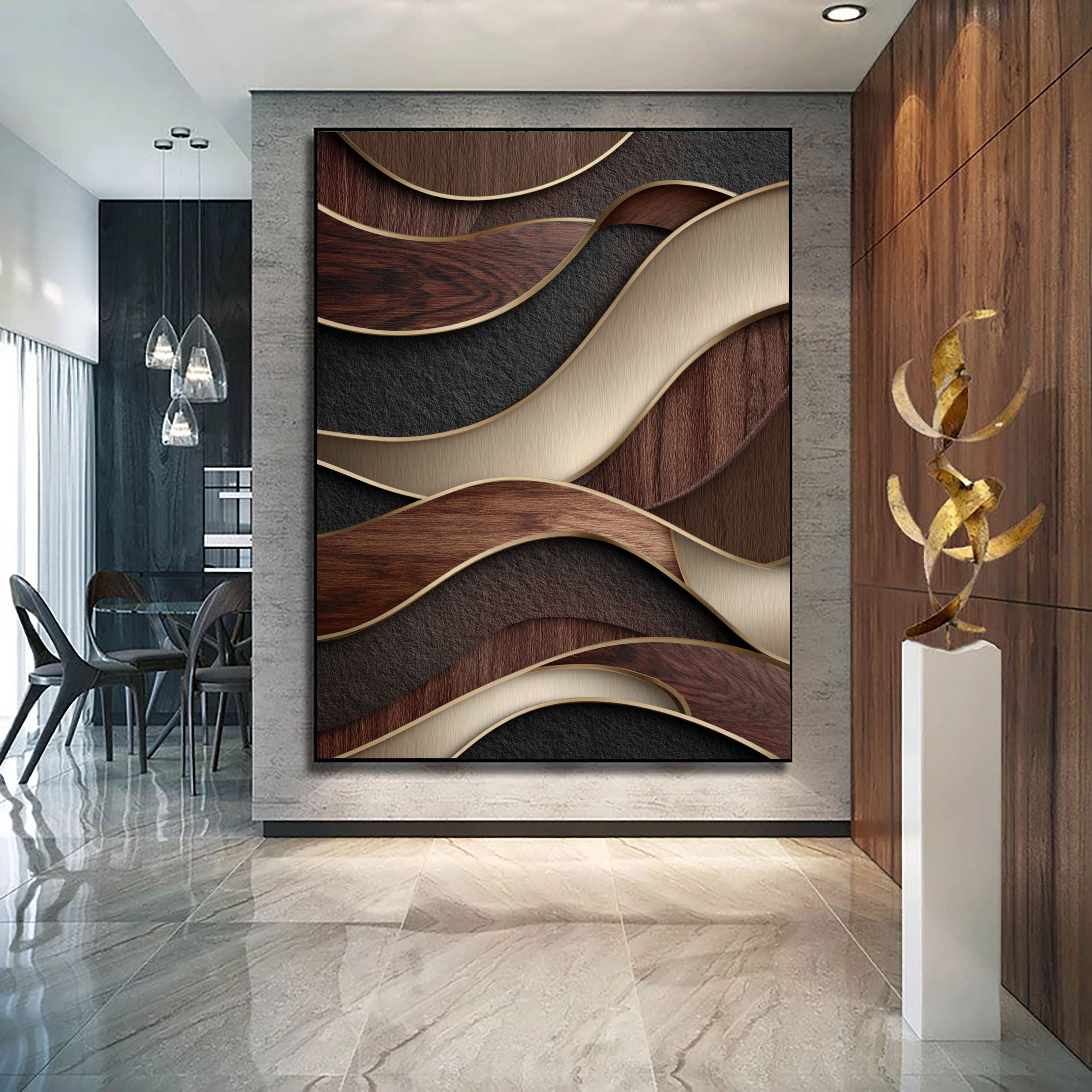 Textured Cymoid Xylary | Chrysoberyl Tracery