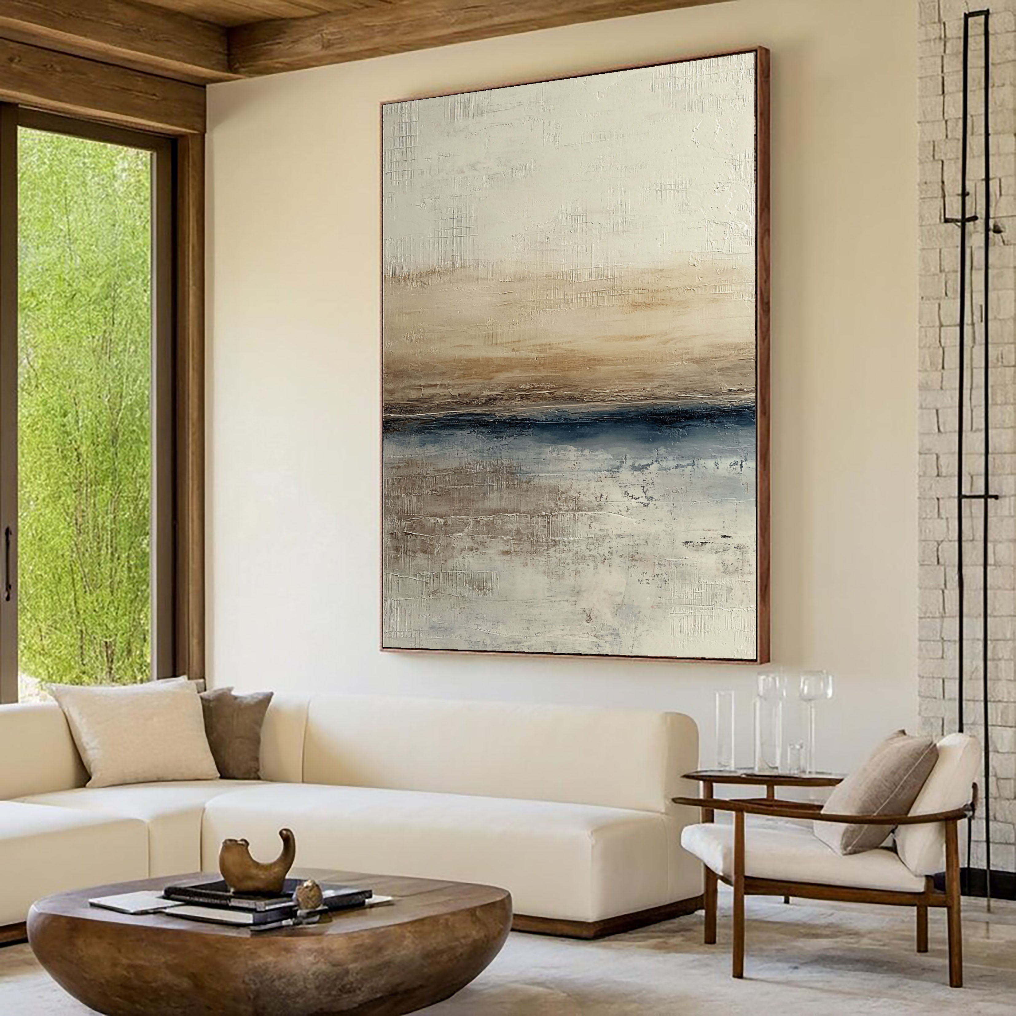 Textured Horizon Calm | Coastal Hush