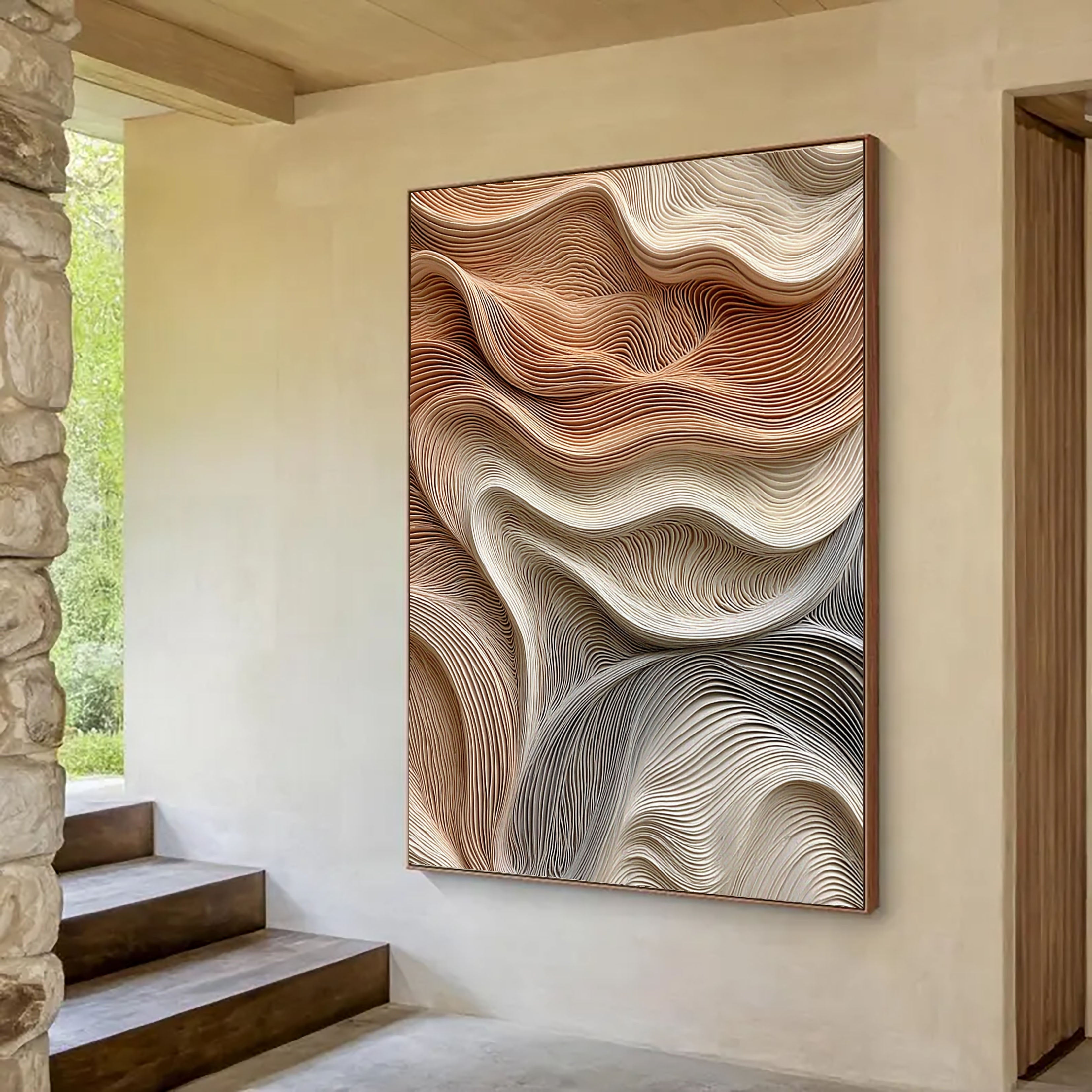 Textured Sinusoidal Opulence | Amber Grays