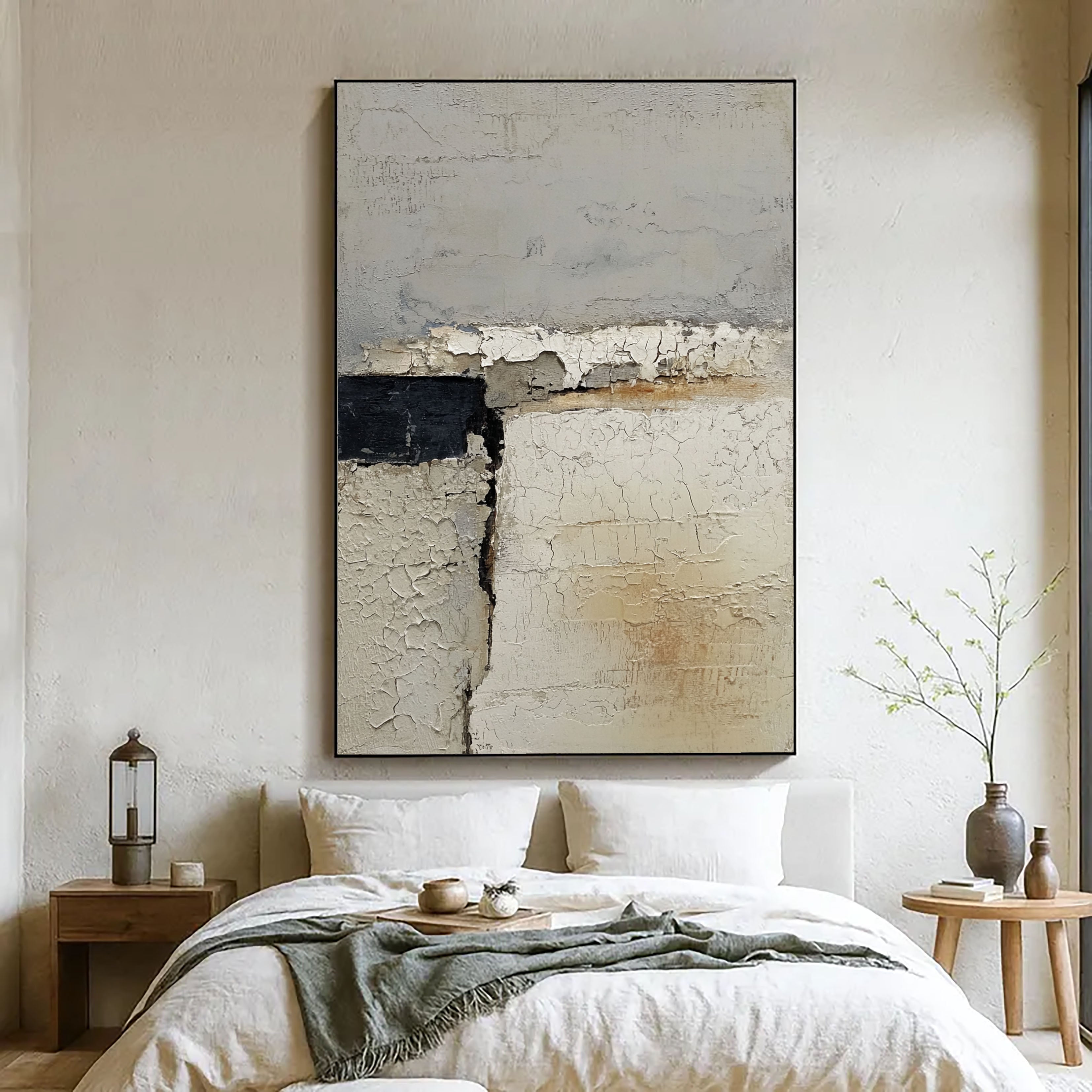 Textured Cracked Serenity | Ochre Divide