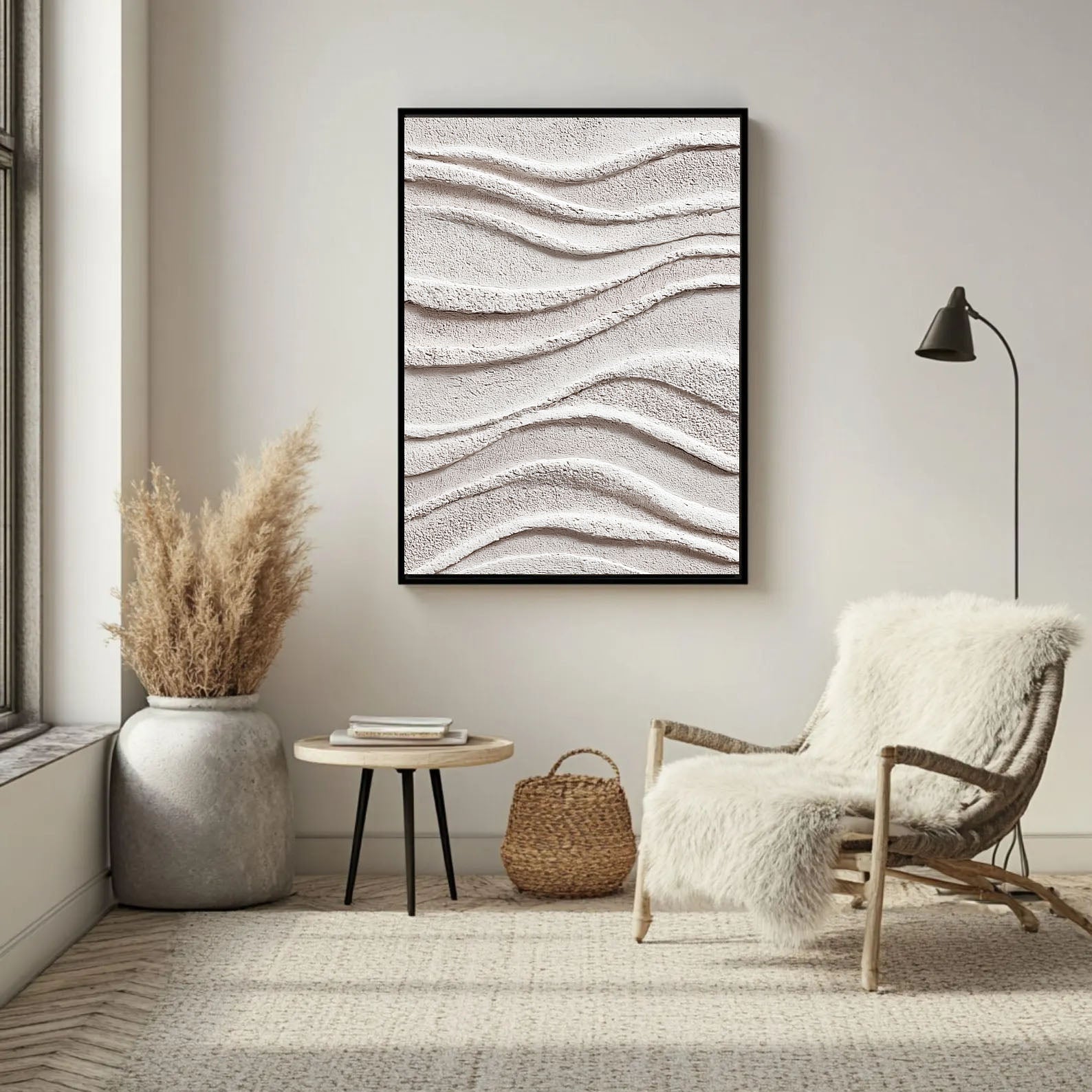 Textured Granular Opulence | Alabaster Swells